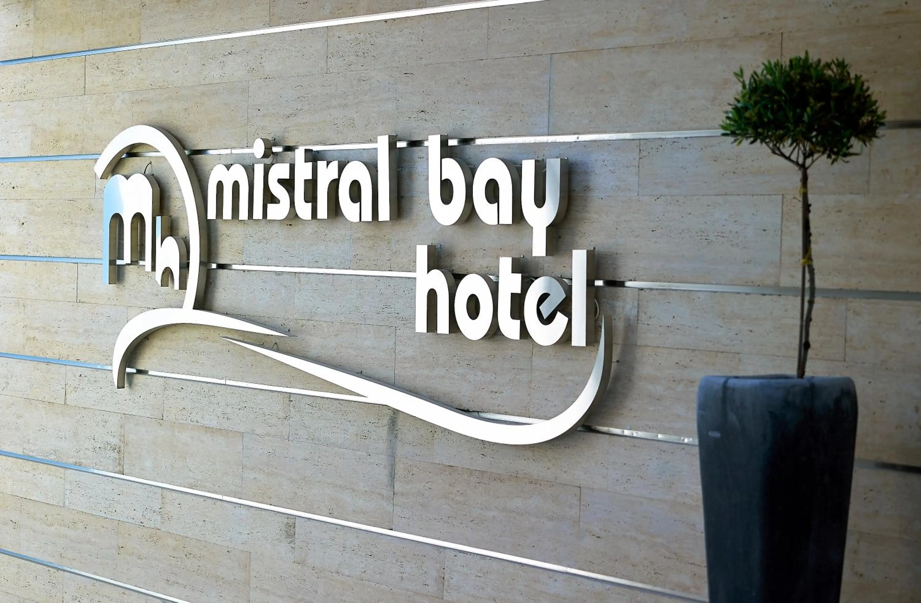 Property logo or sign in Mistral Bay Hotel