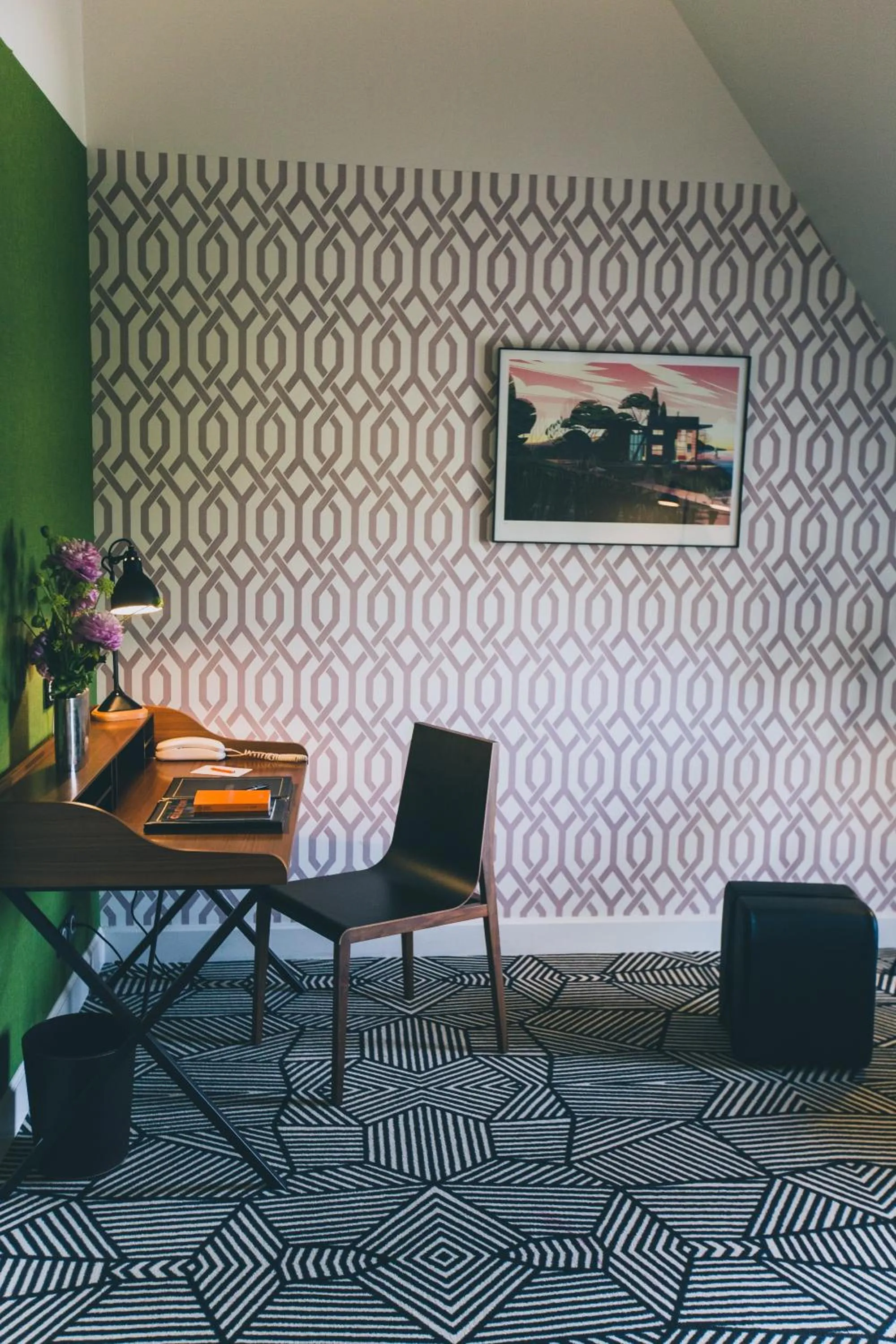 Bedroom in Castel de Très Girard - Hotel & Restaurant - Teritoria