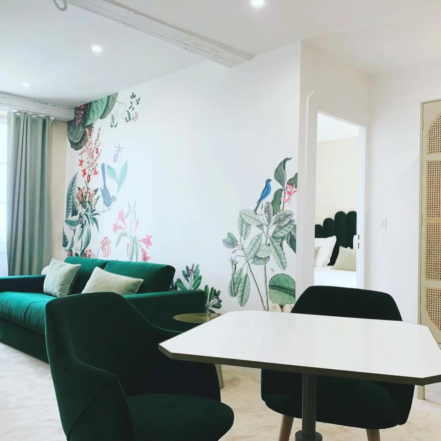 Living room in Castel de Très Girard - Hotel & Restaurant - Teritoria