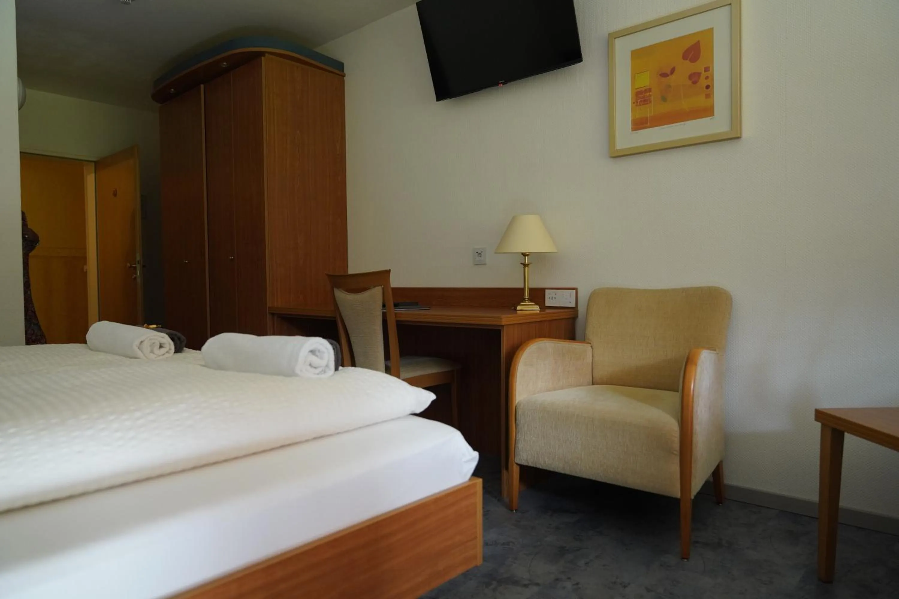 Photo of the whole room, Bed in Hotel Scholz