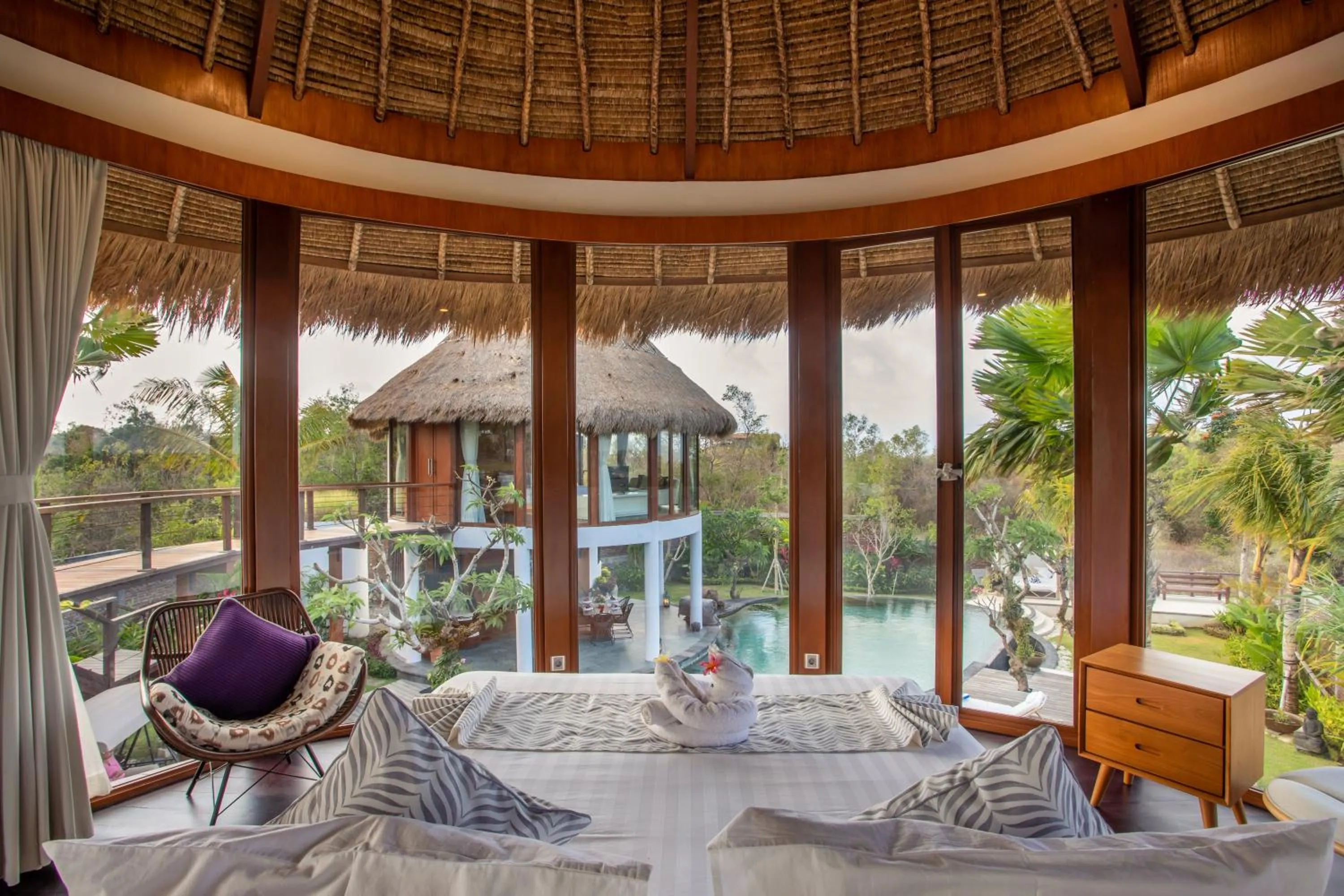 Garden view in Dayu Mirah Resort