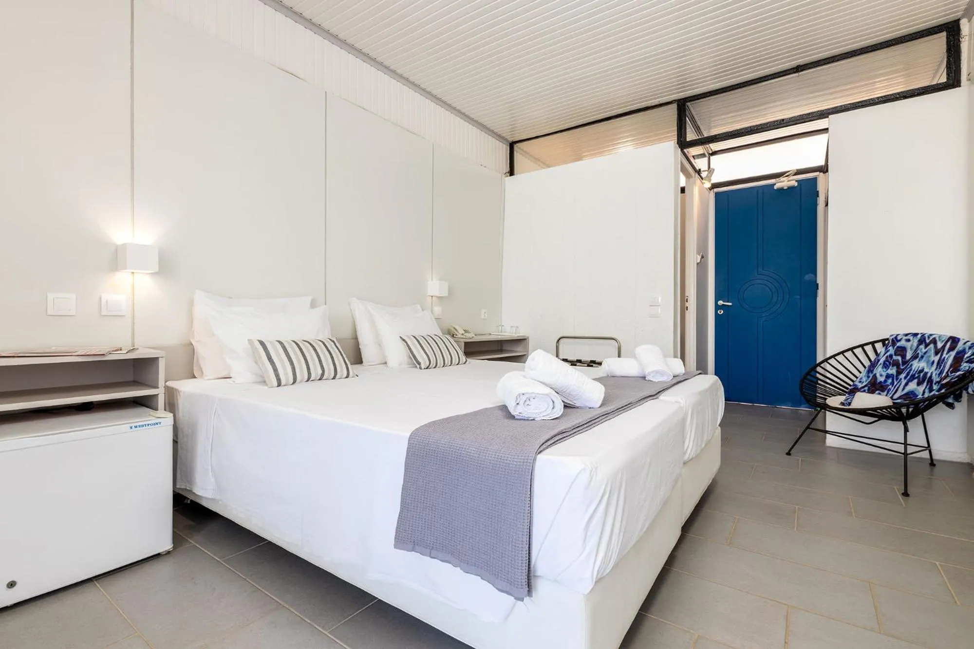 Bed in Hippocampus Hotel