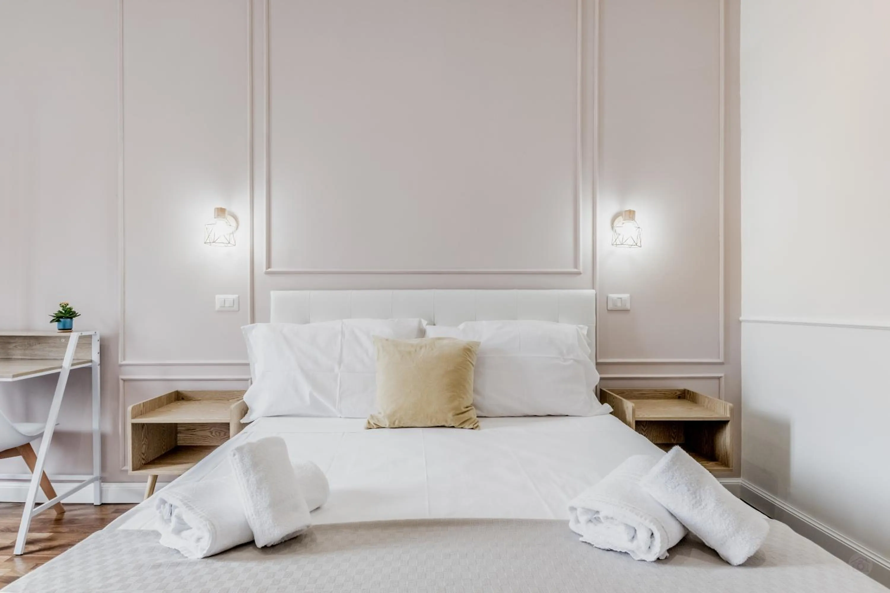 Bed in Vatican City Guest House