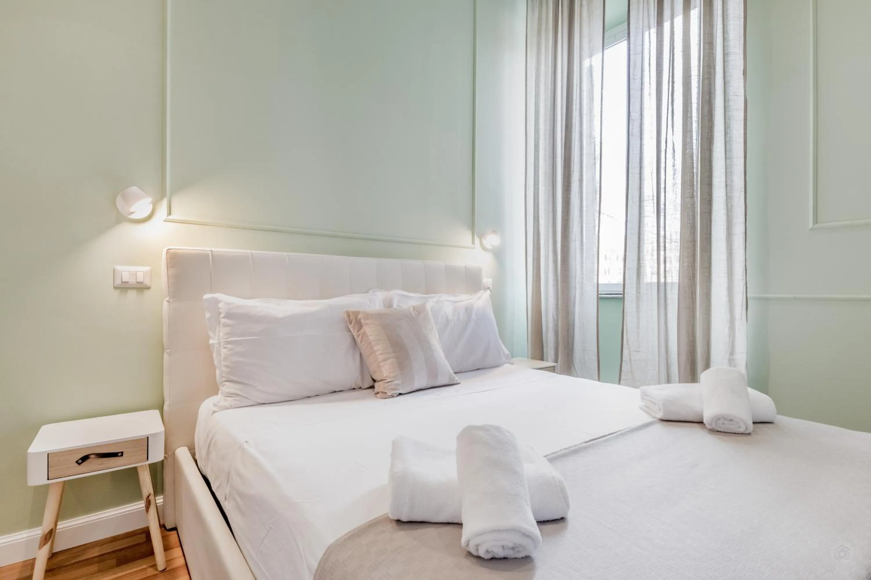 Bed in Vatican City Guest House