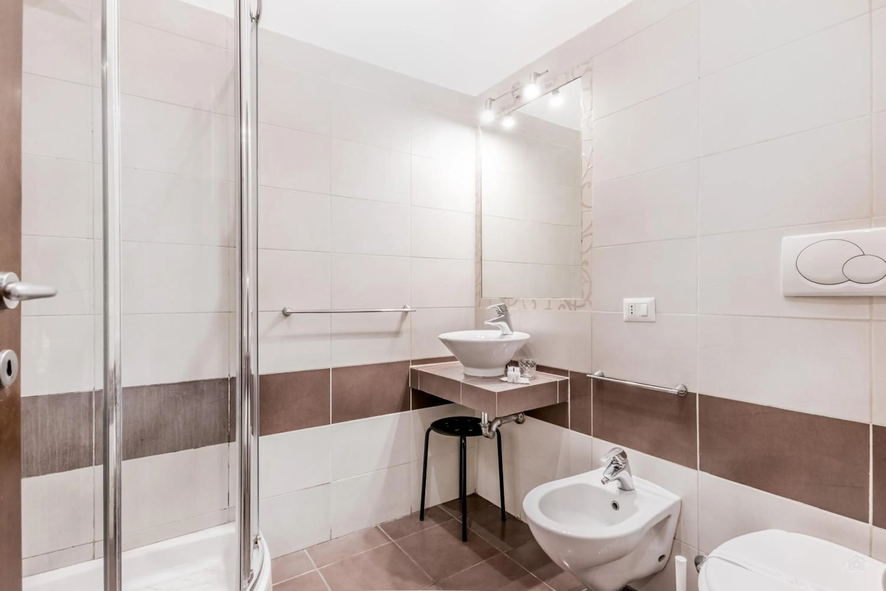 Bathroom in Vatican City Guest House