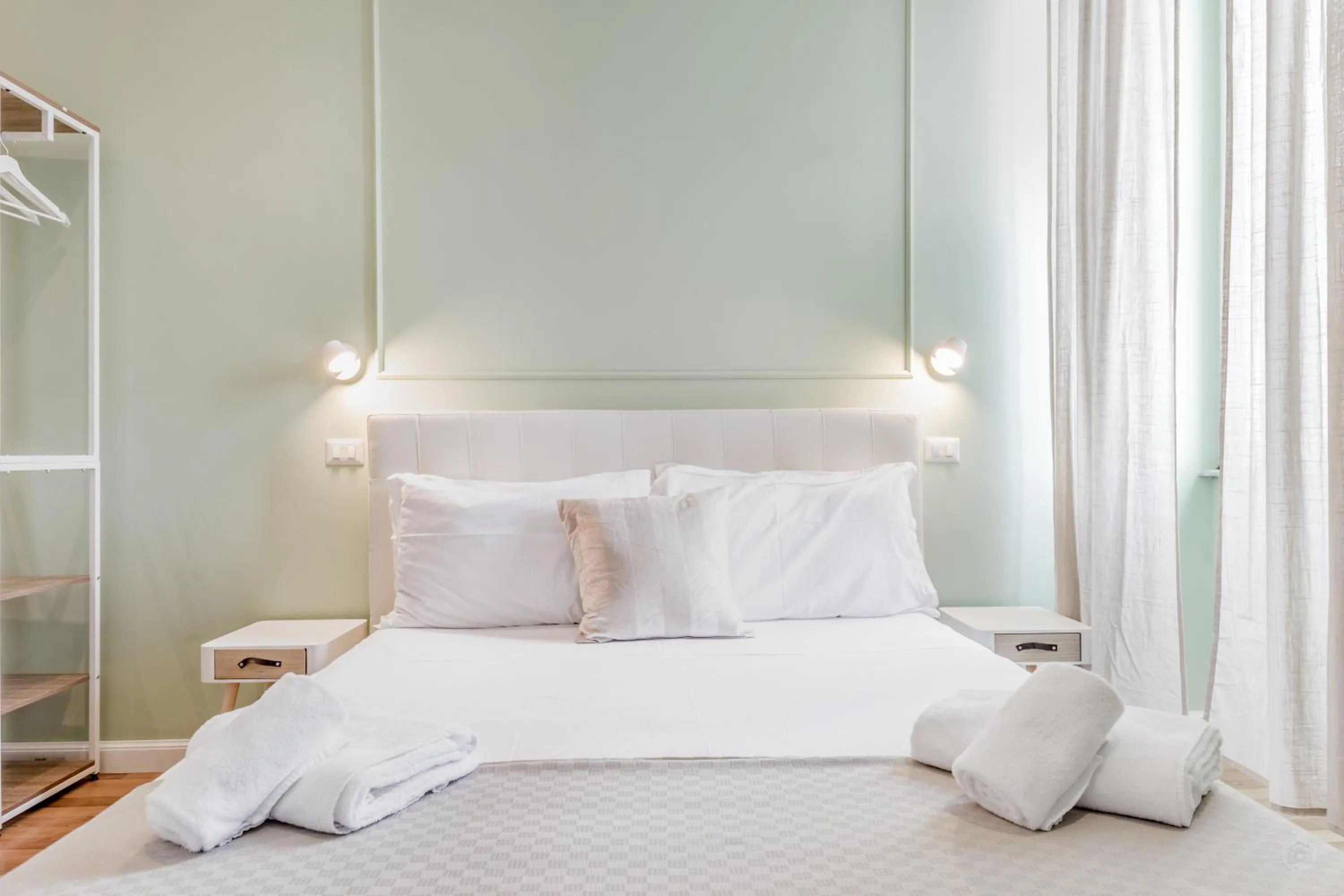 Bed in Vatican City Guest House