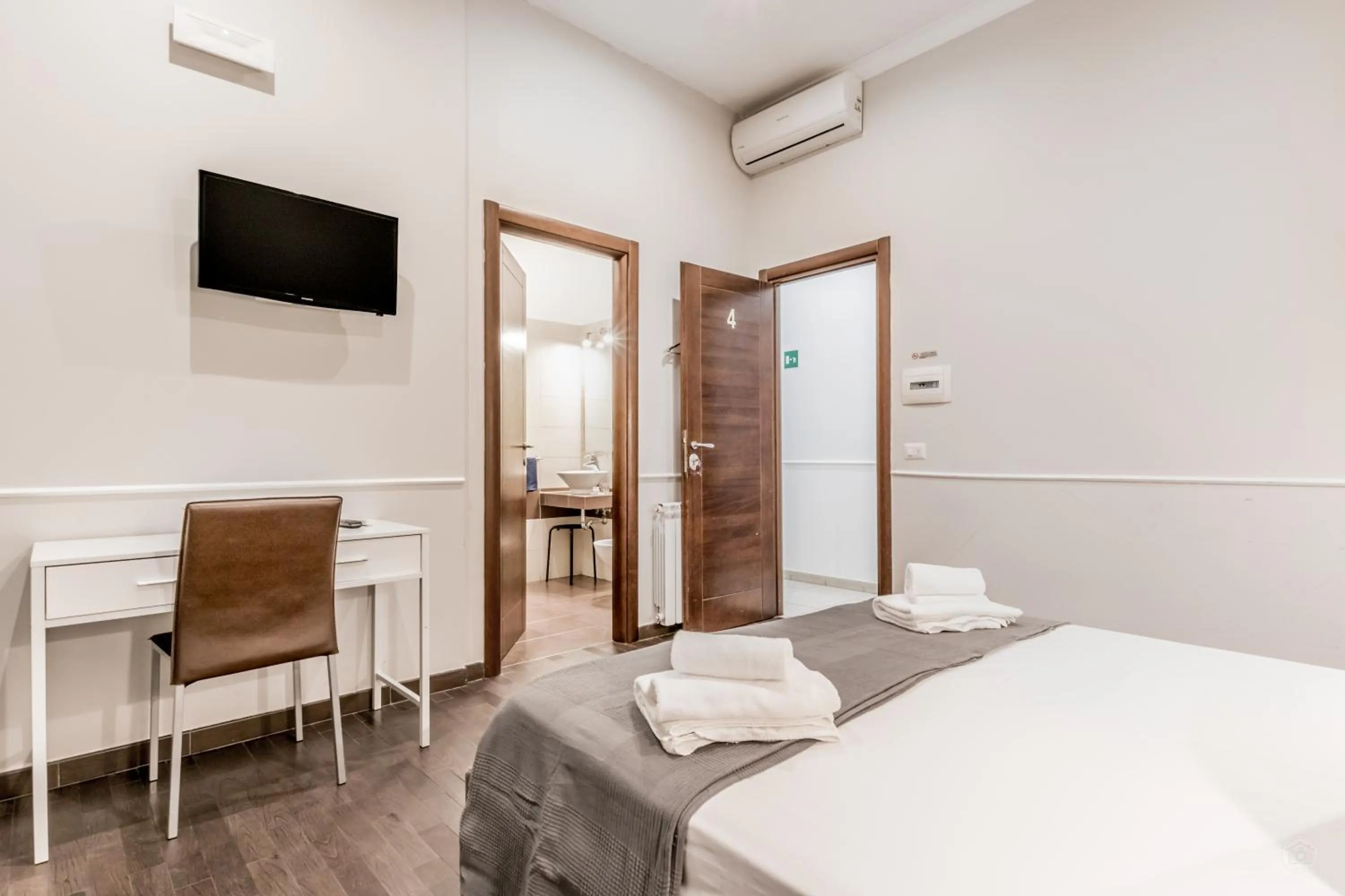 Bed in Vatican City Guest House