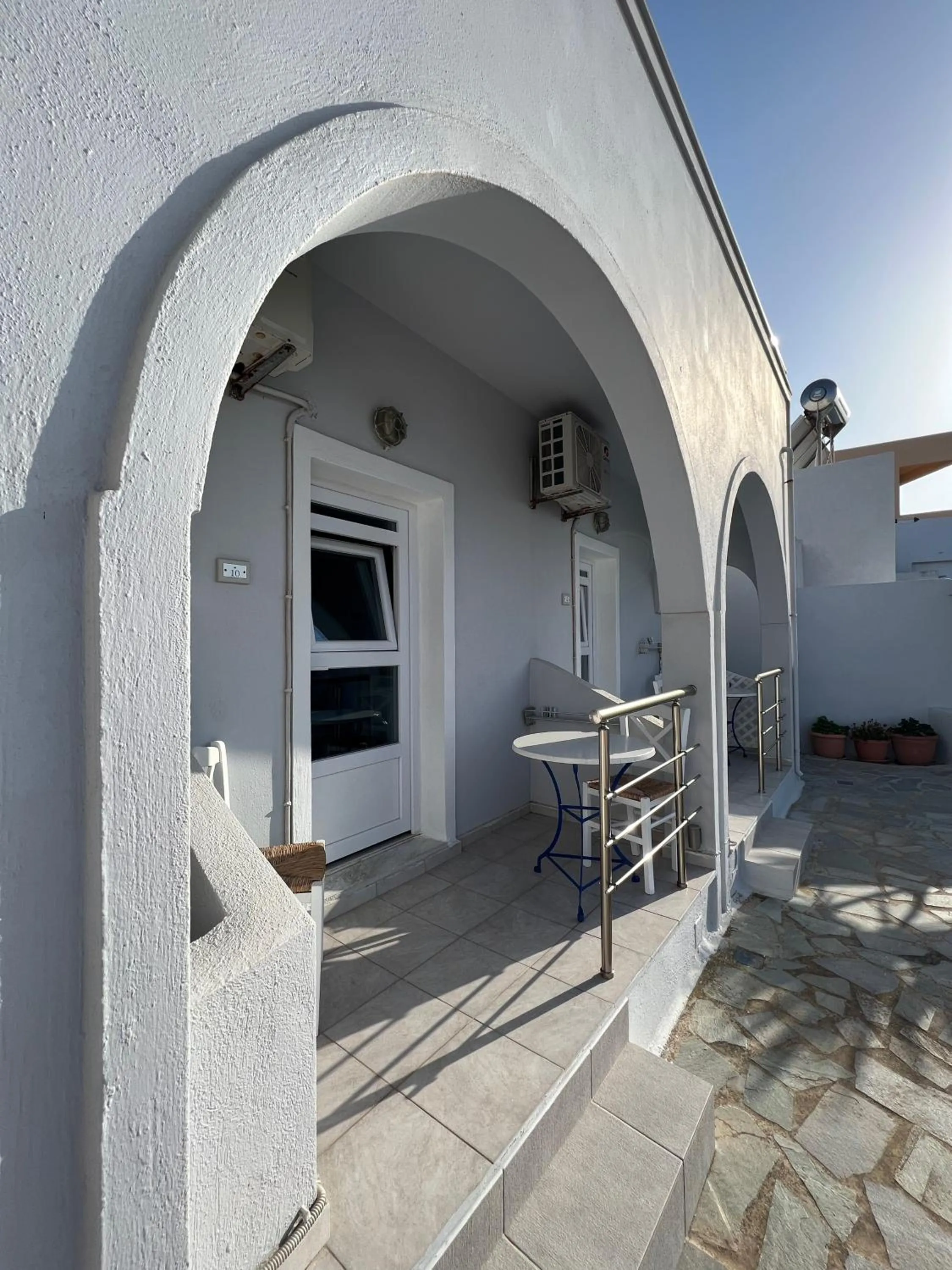 Balcony/Terrace in Unique Galini Oia - Adults Only