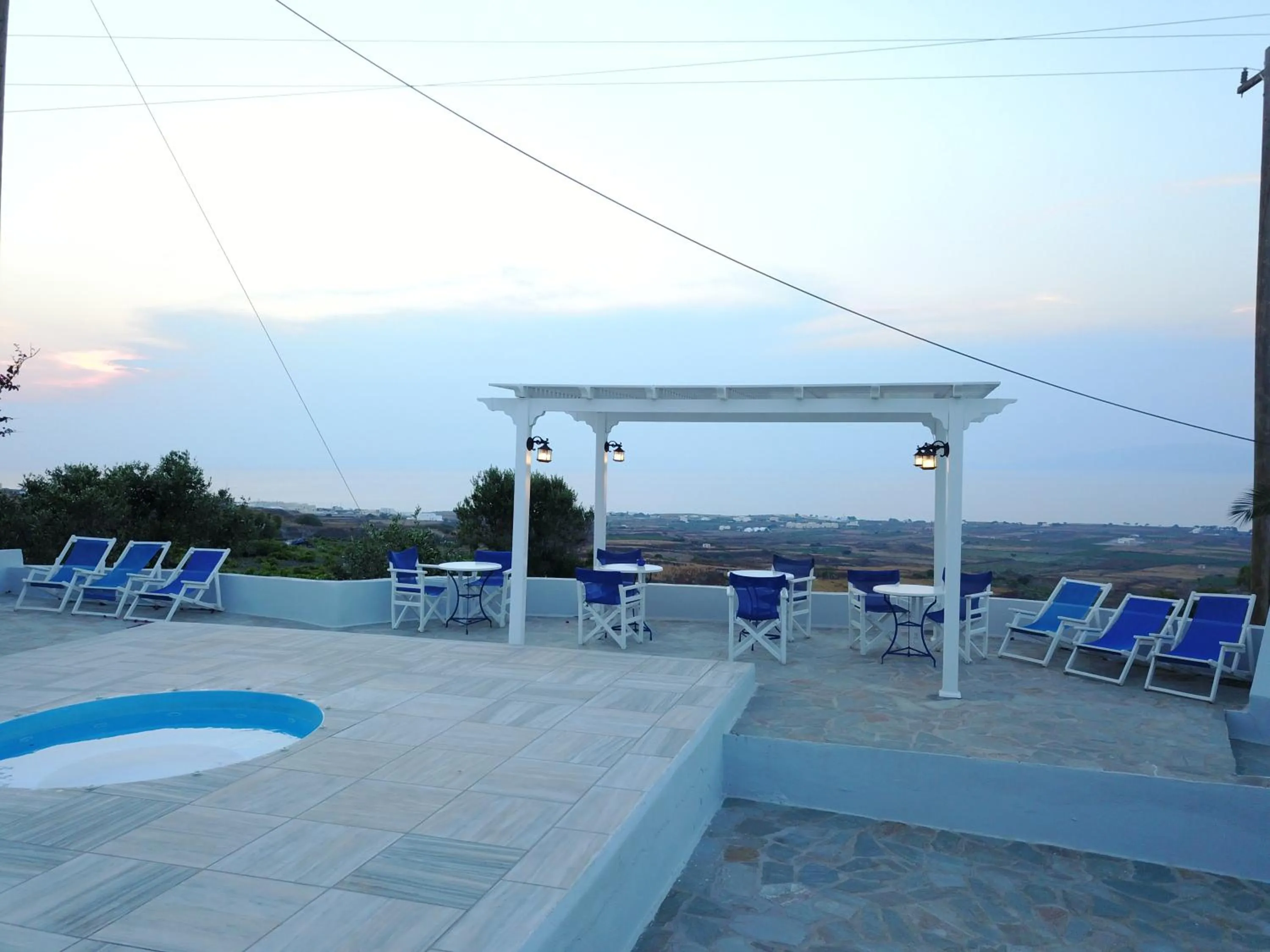 Patio in Unique Galini Oia - Adults Only