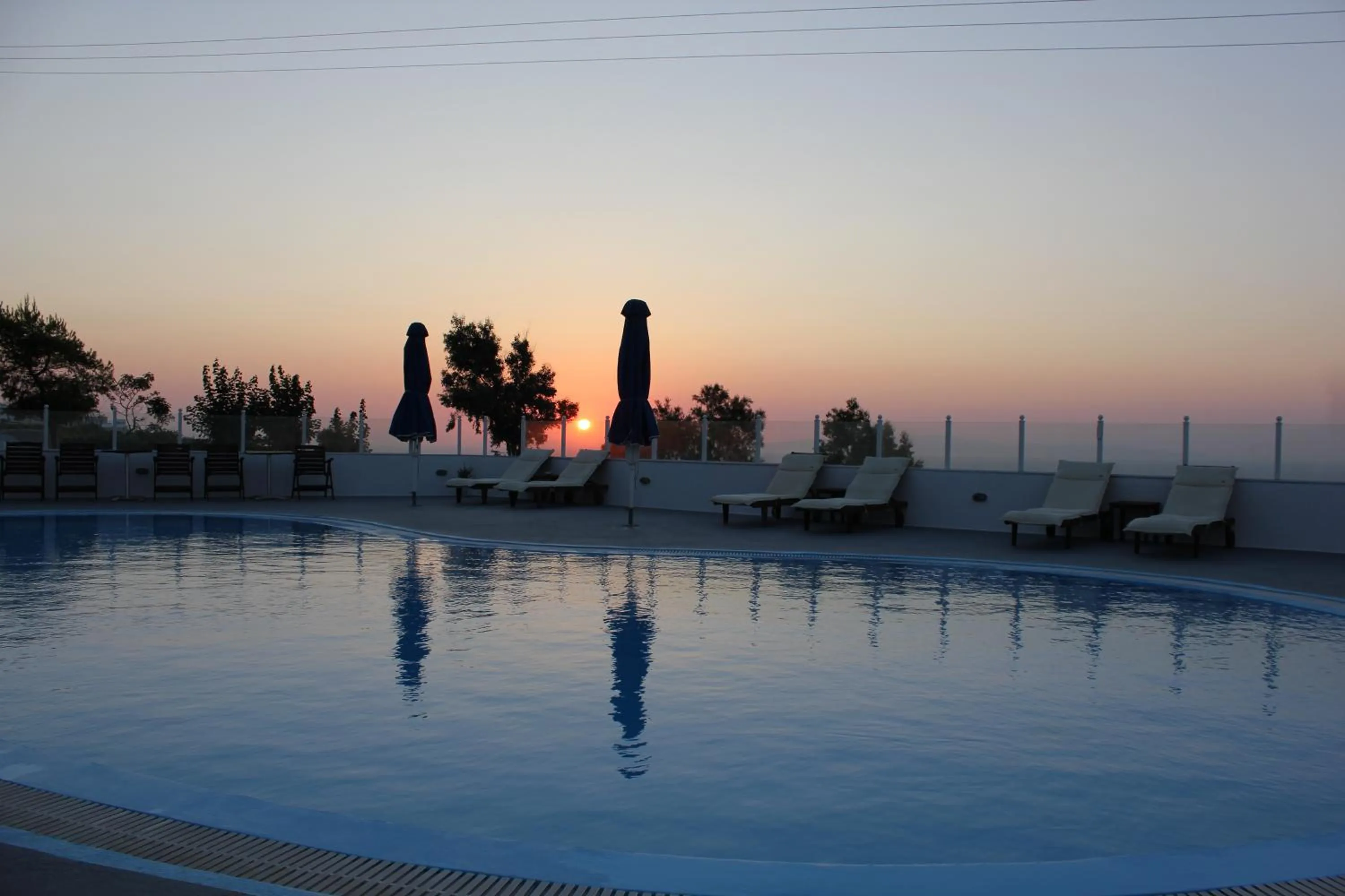 Swimming pool in Unique Galini Oia - Adults Only