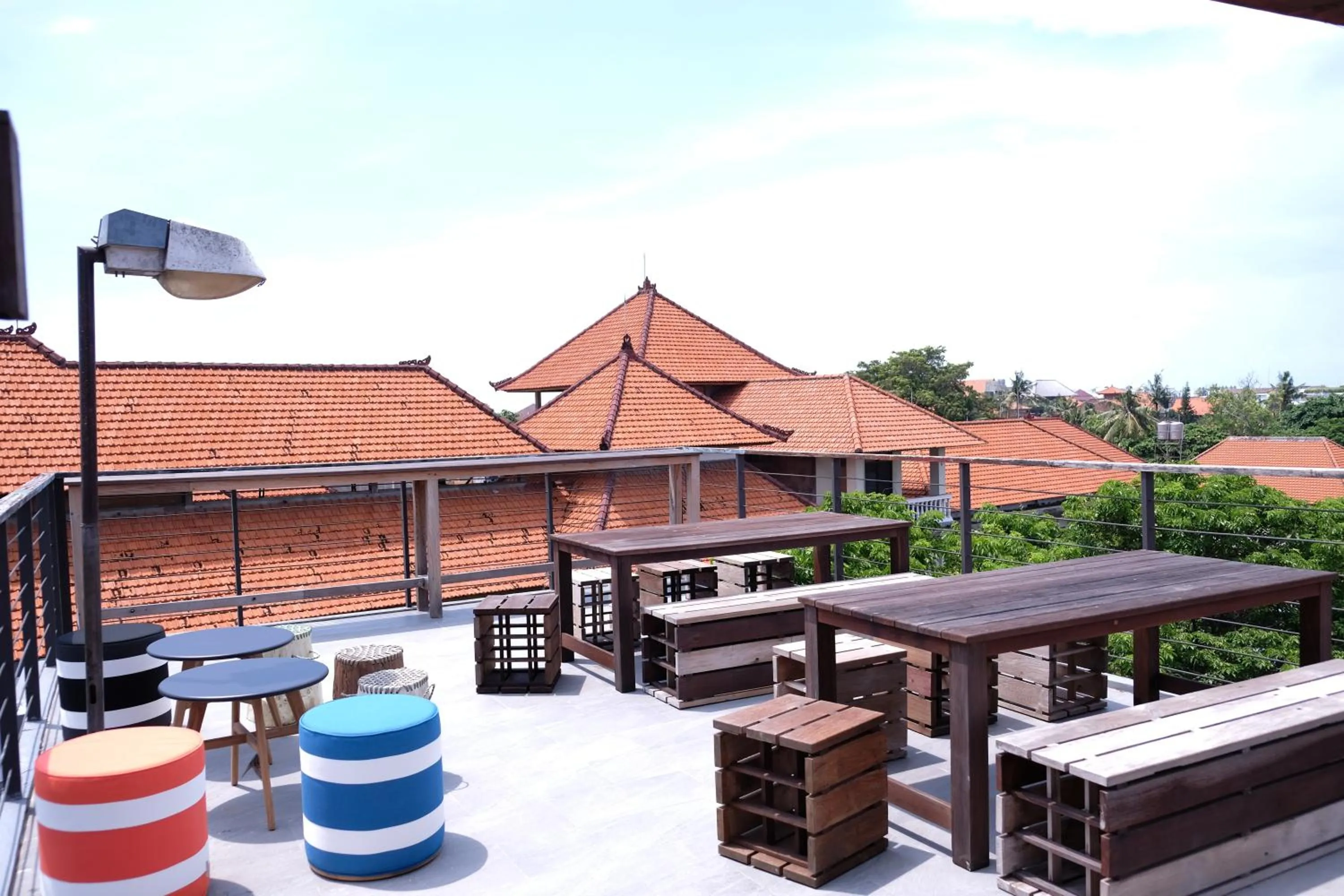 Street view in M Boutique Hostel Legian