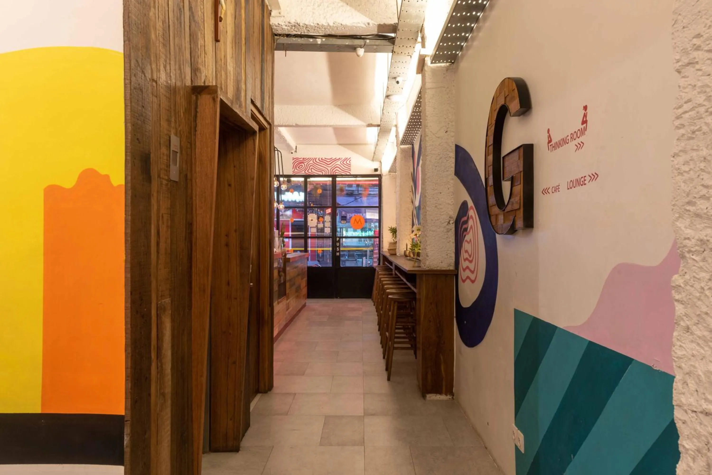 Facade/entrance in M Boutique Hostel Legian