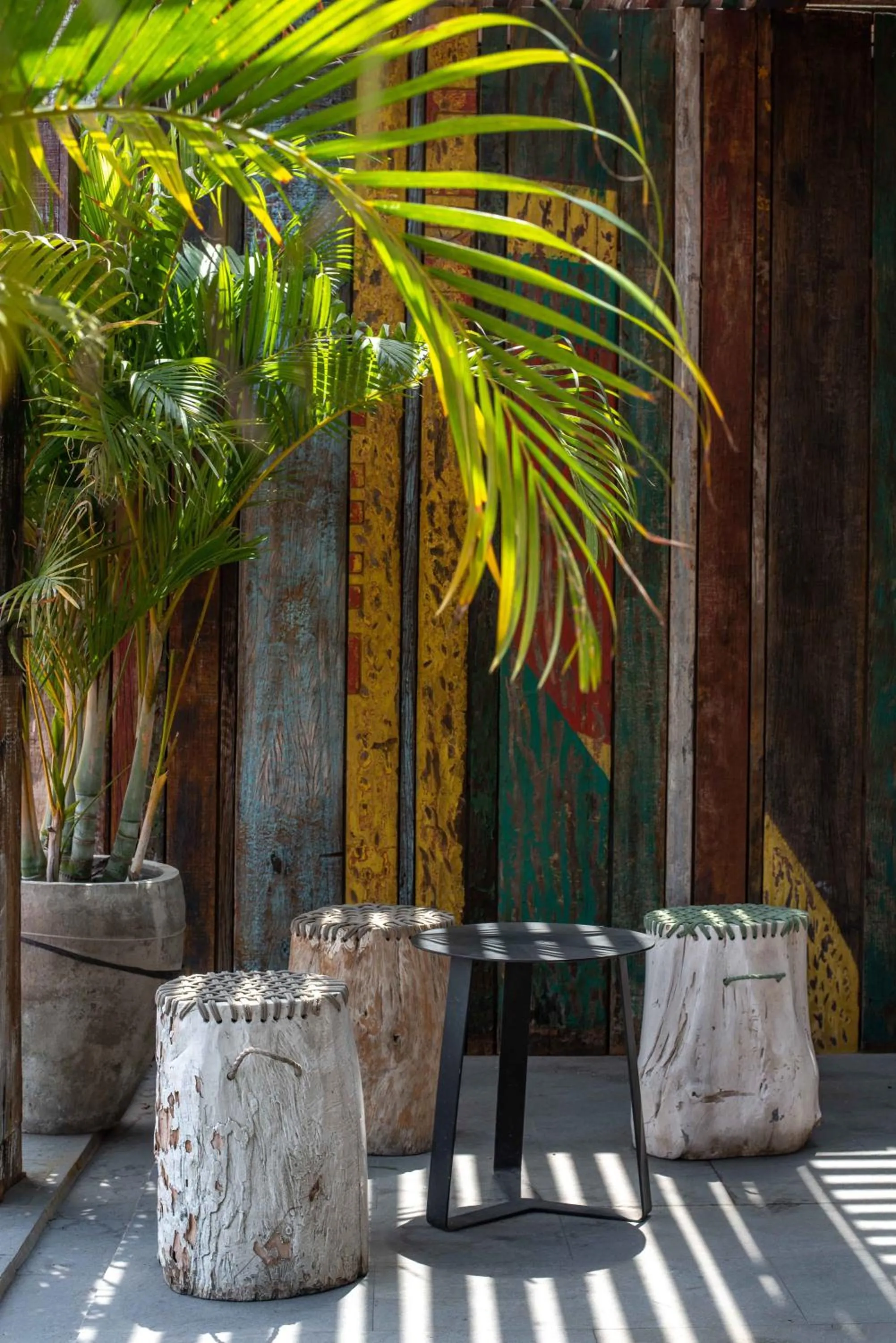 Patio in M Boutique Hostel Legian