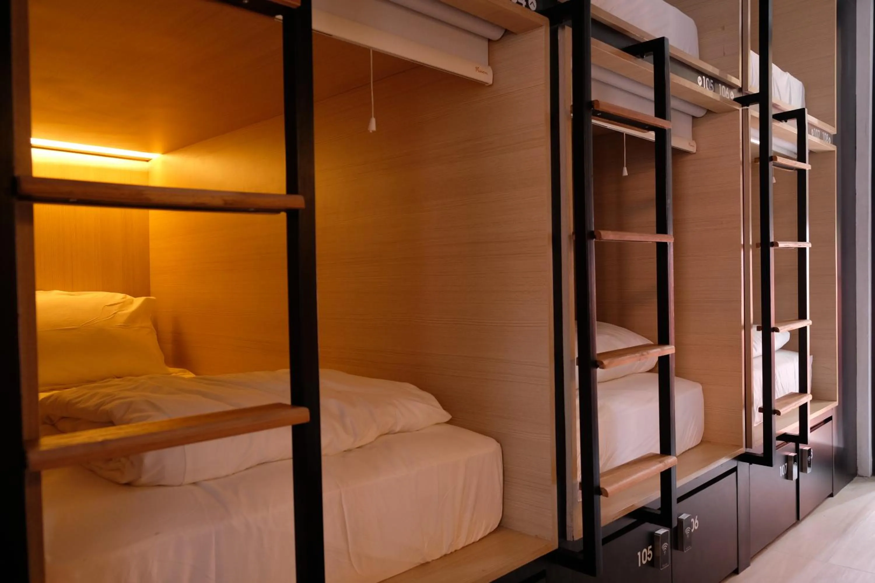 Bedroom, Bed in M Boutique Hostel Legian