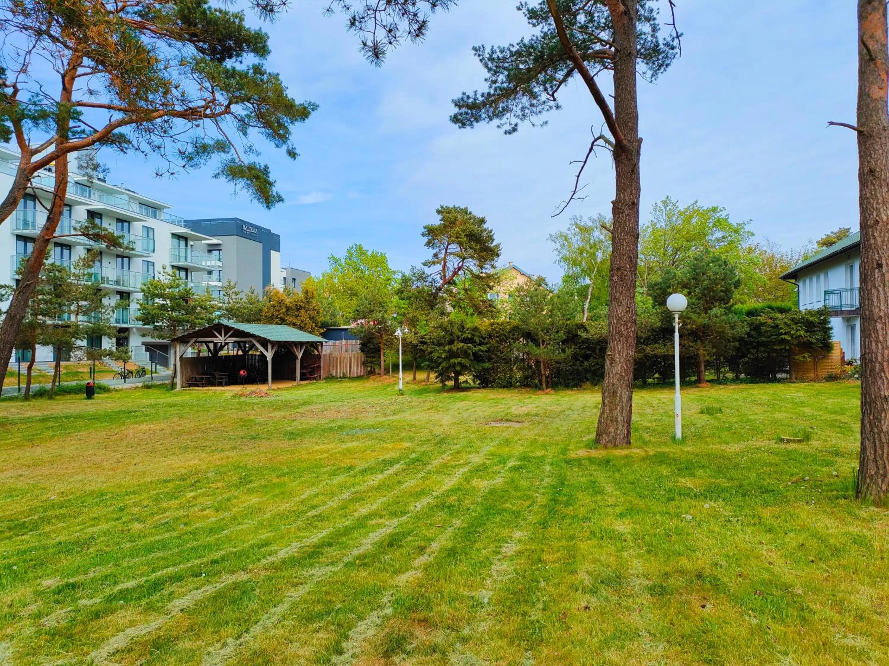 Garden in Great Polonia Sand Beach Mielno