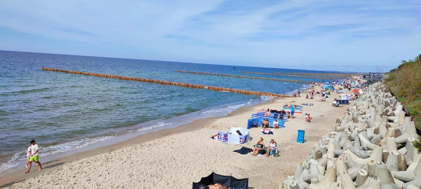 Beach in Great Polonia Sand Beach Mielno