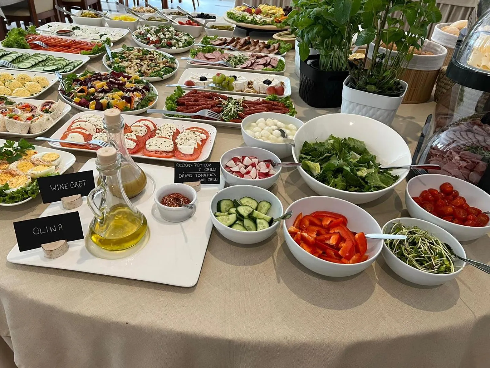 Buffet breakfast in Great Polonia Sand Beach Mielno