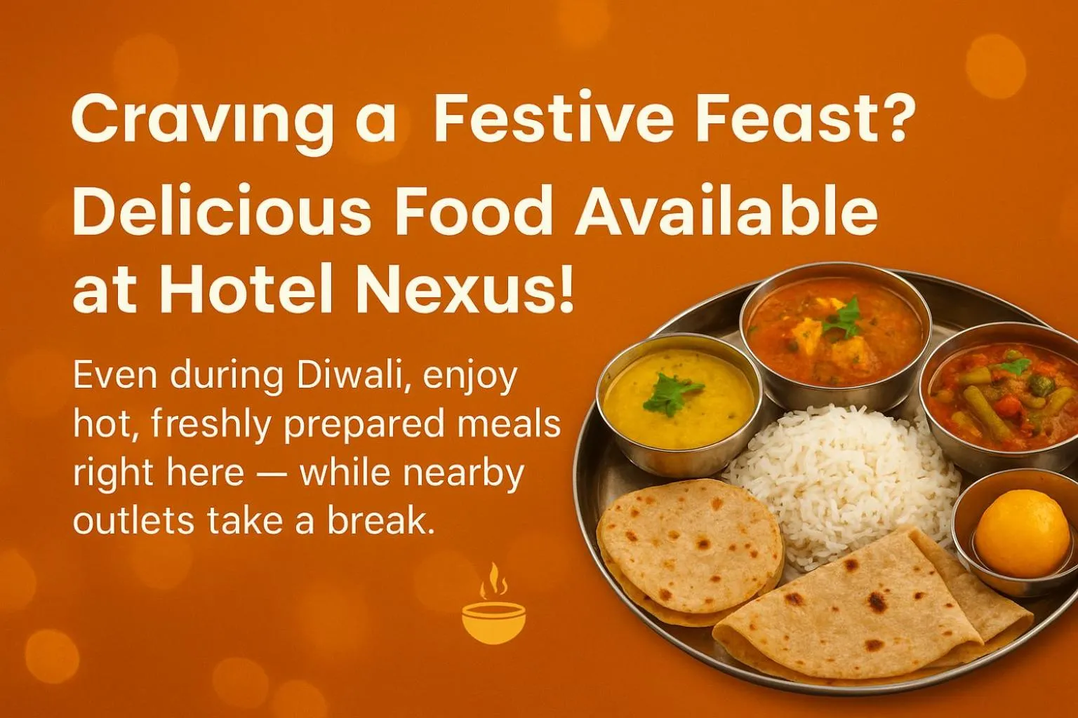 Food and drinks in Hotel Nexus l Hotels In Charbagh Lucknow