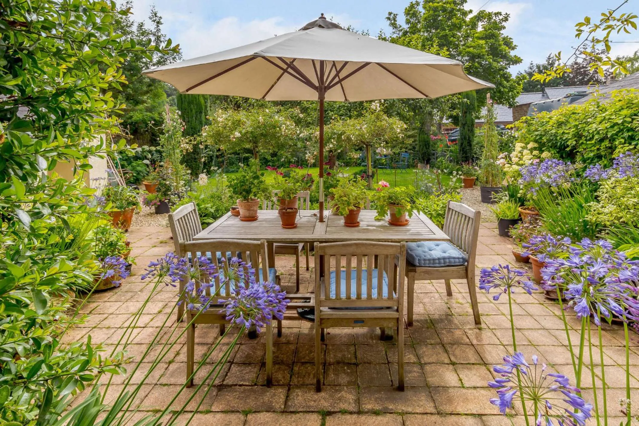 Patio in Heron House