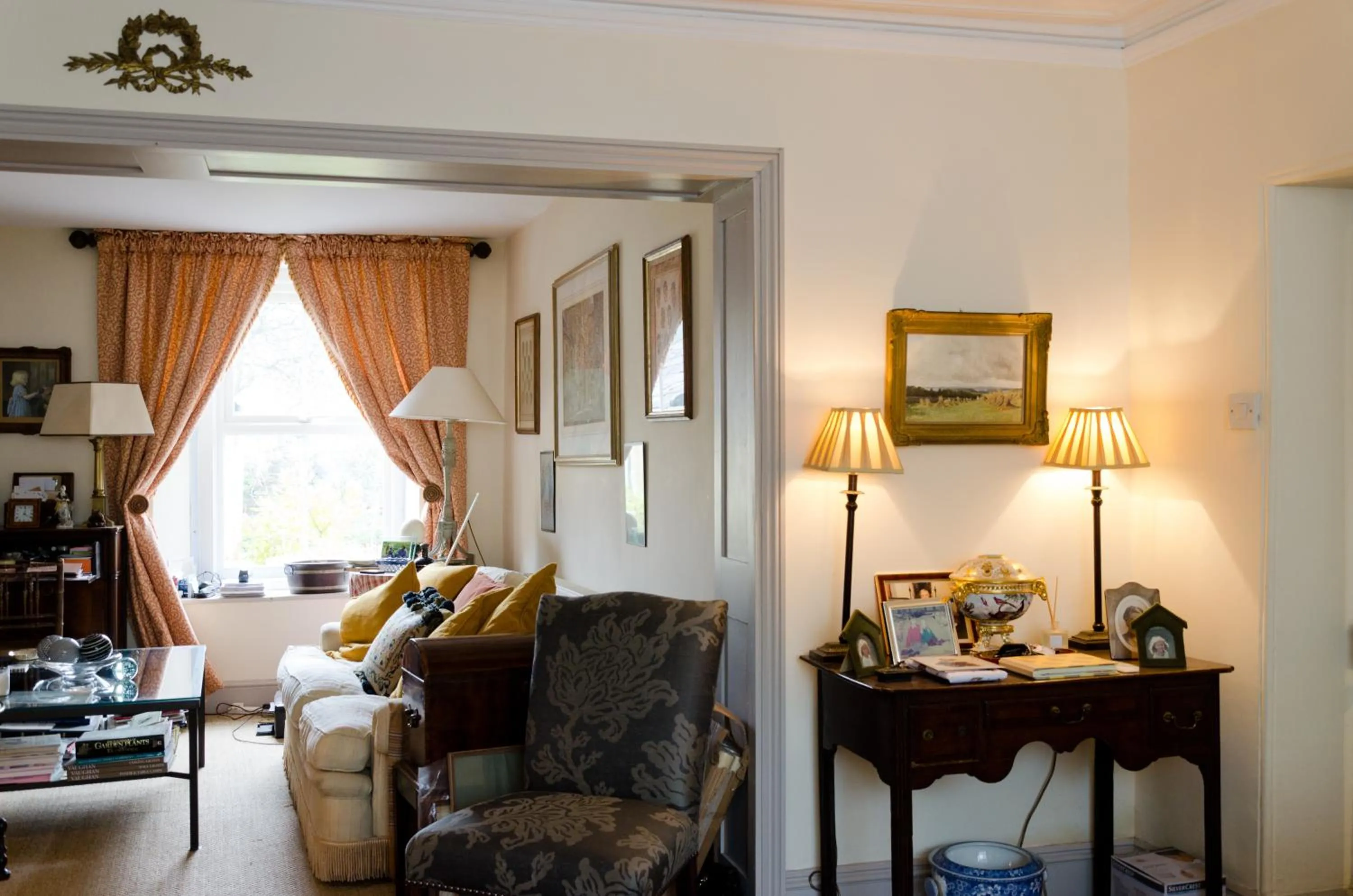 Seating area in Heron House