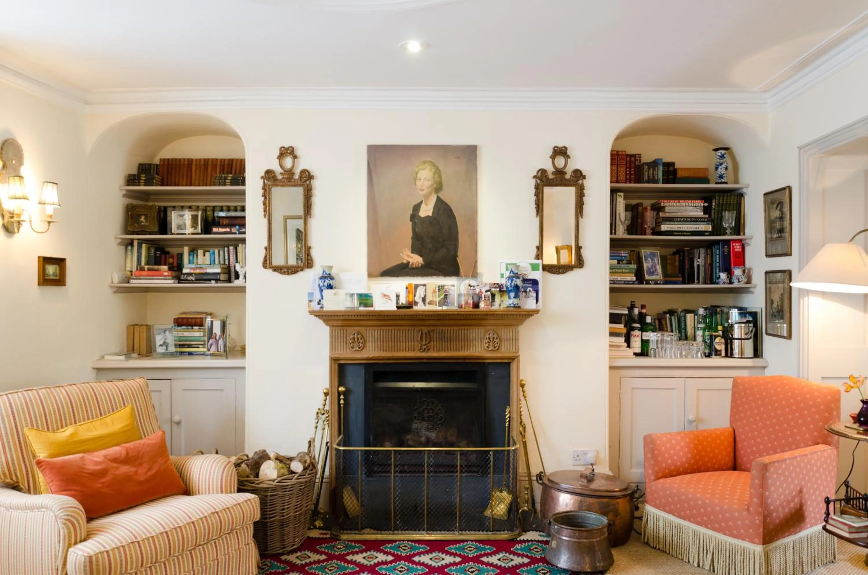 Library in Heron House