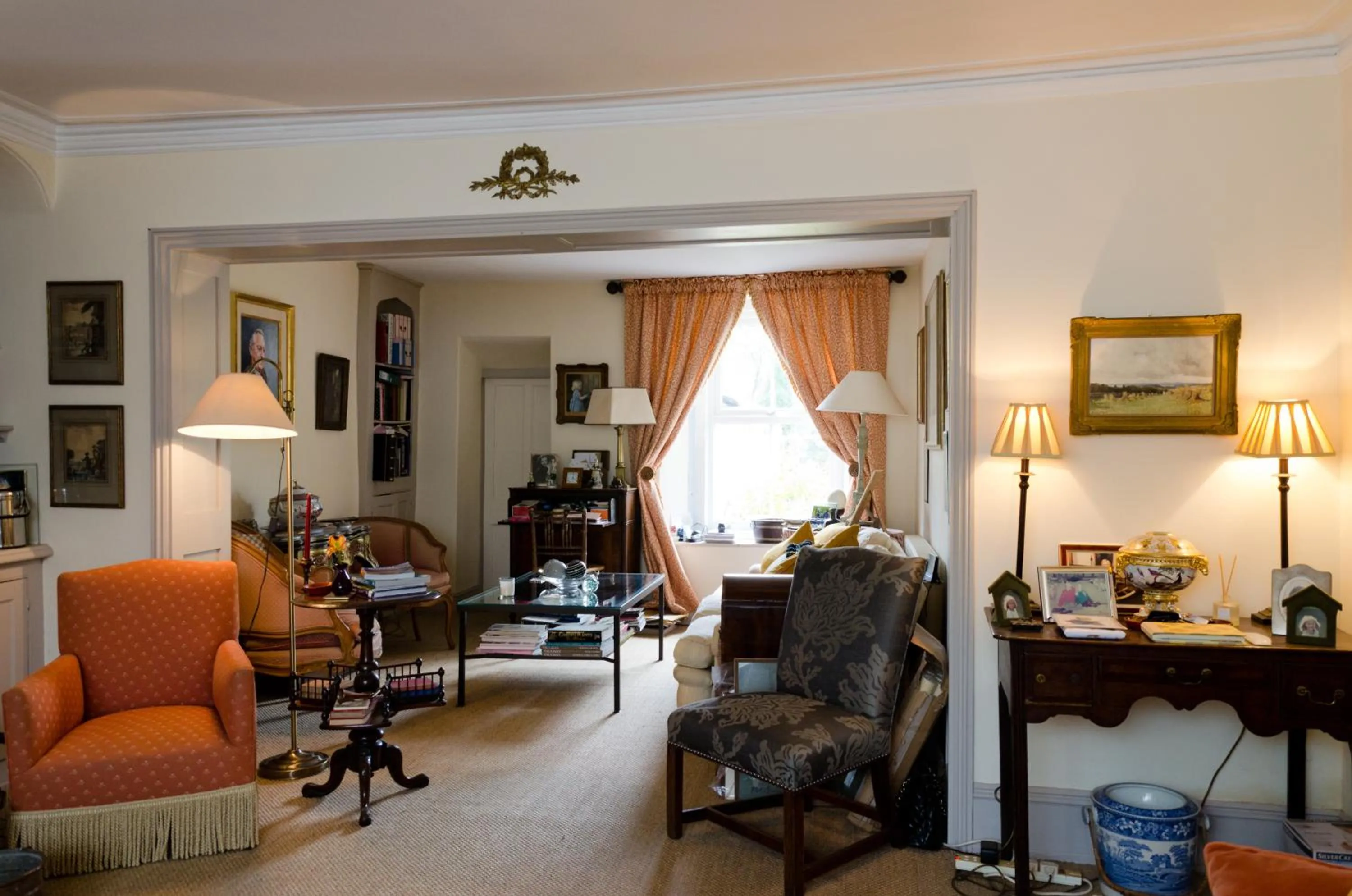 Living room in Heron House