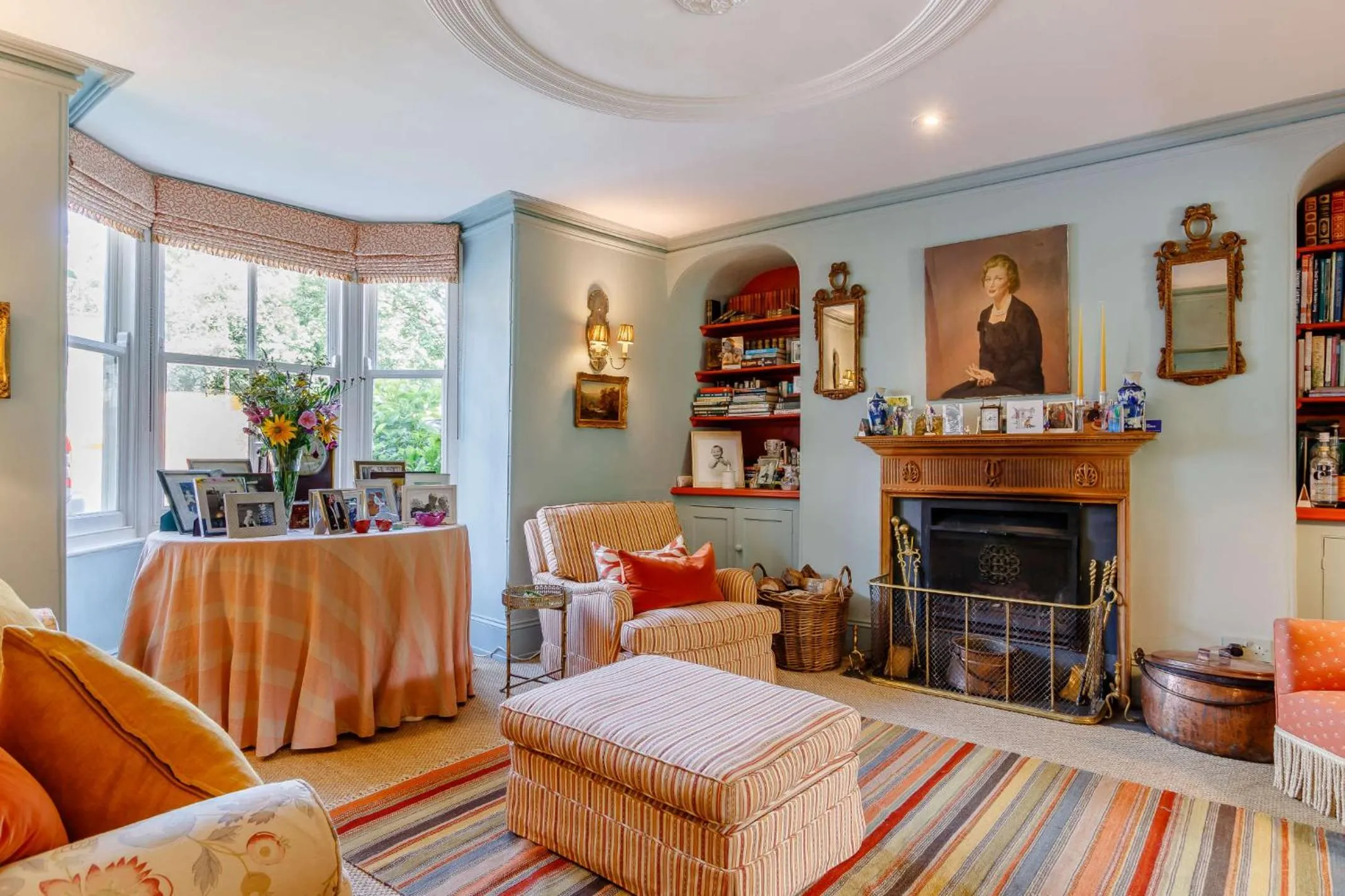 Living room in Heron House