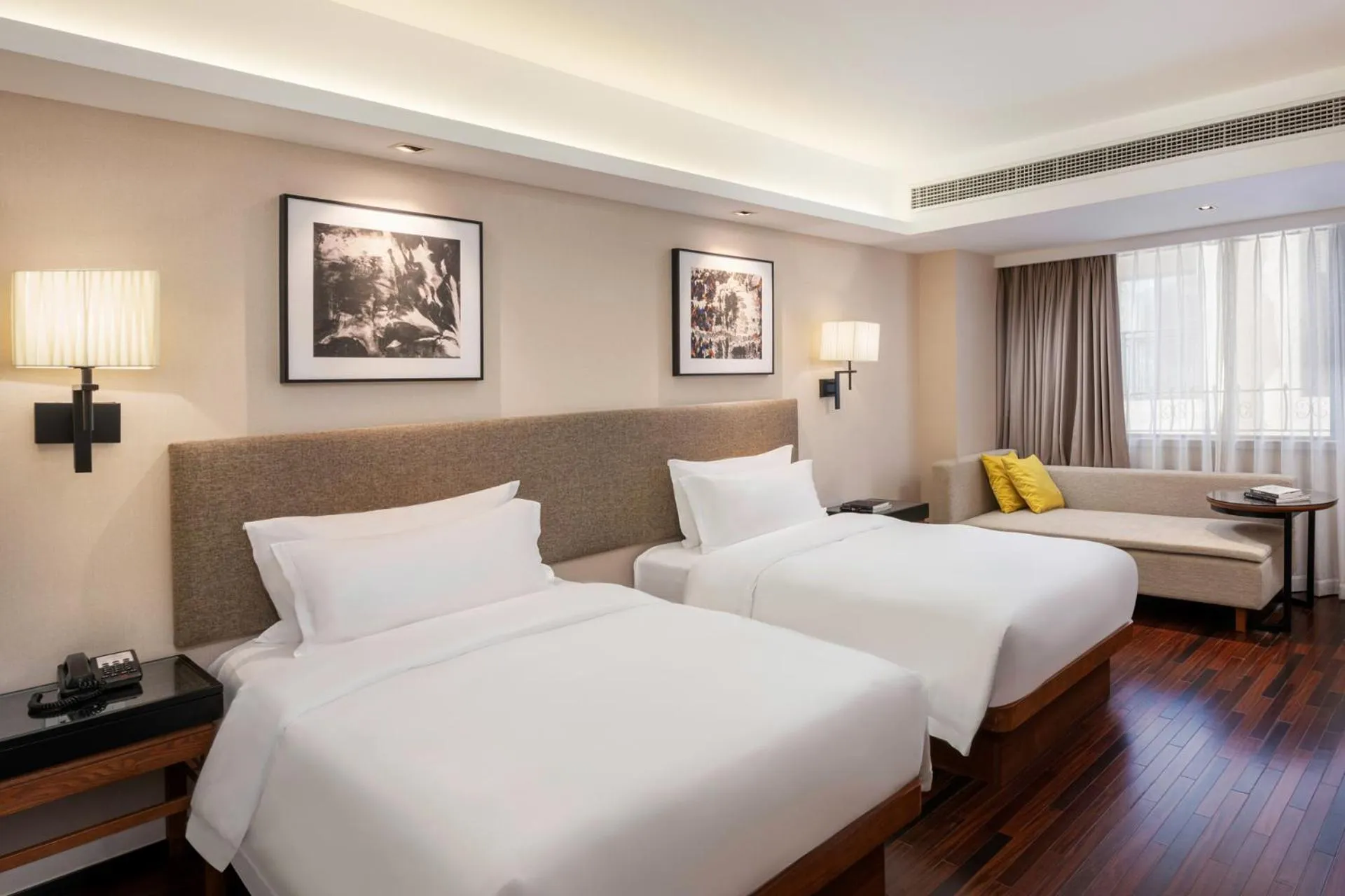 Bed in SSAW Boutique Hotel Sanya