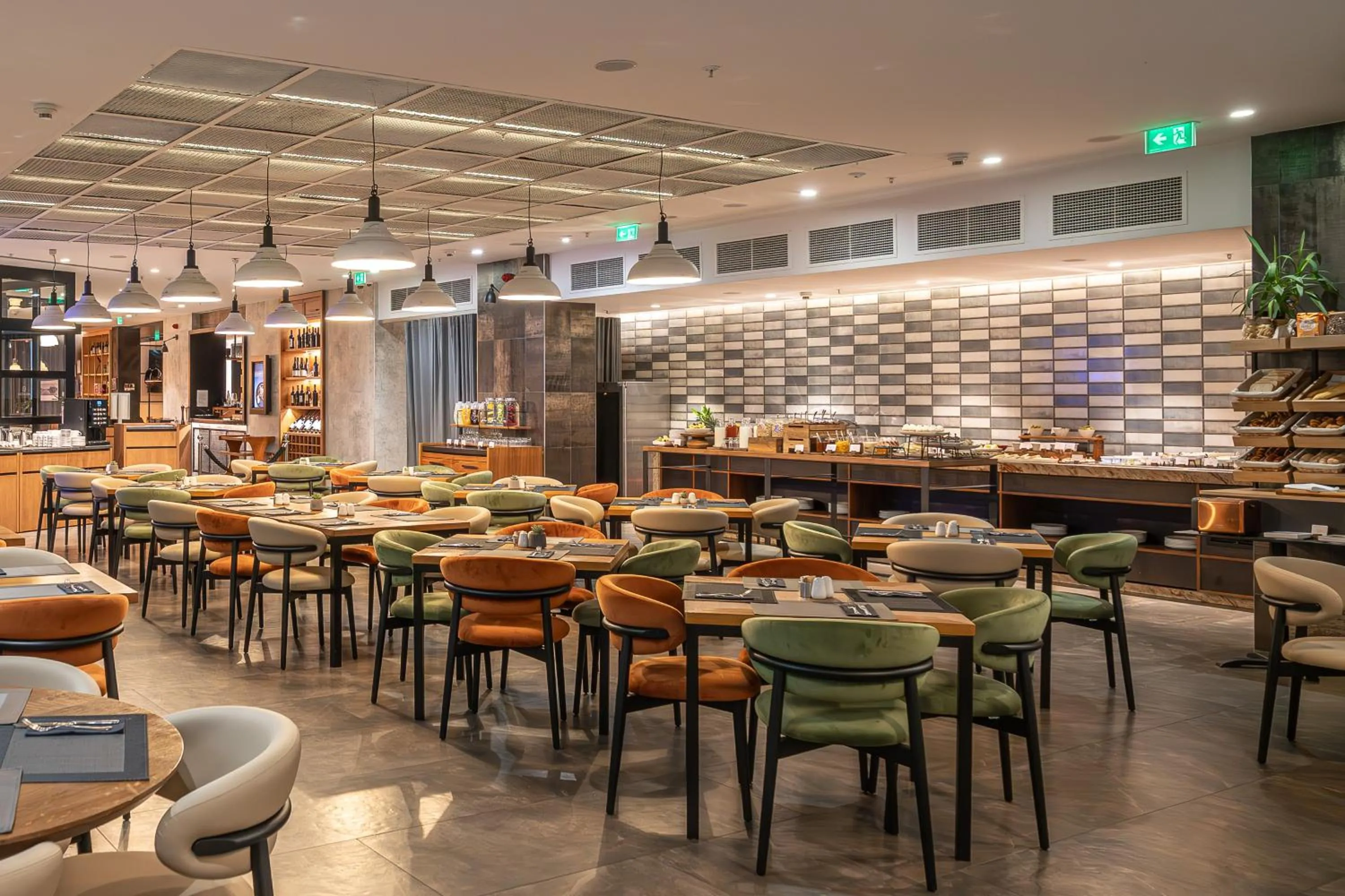 Restaurant/places to eat in Sheraton Novi Sad