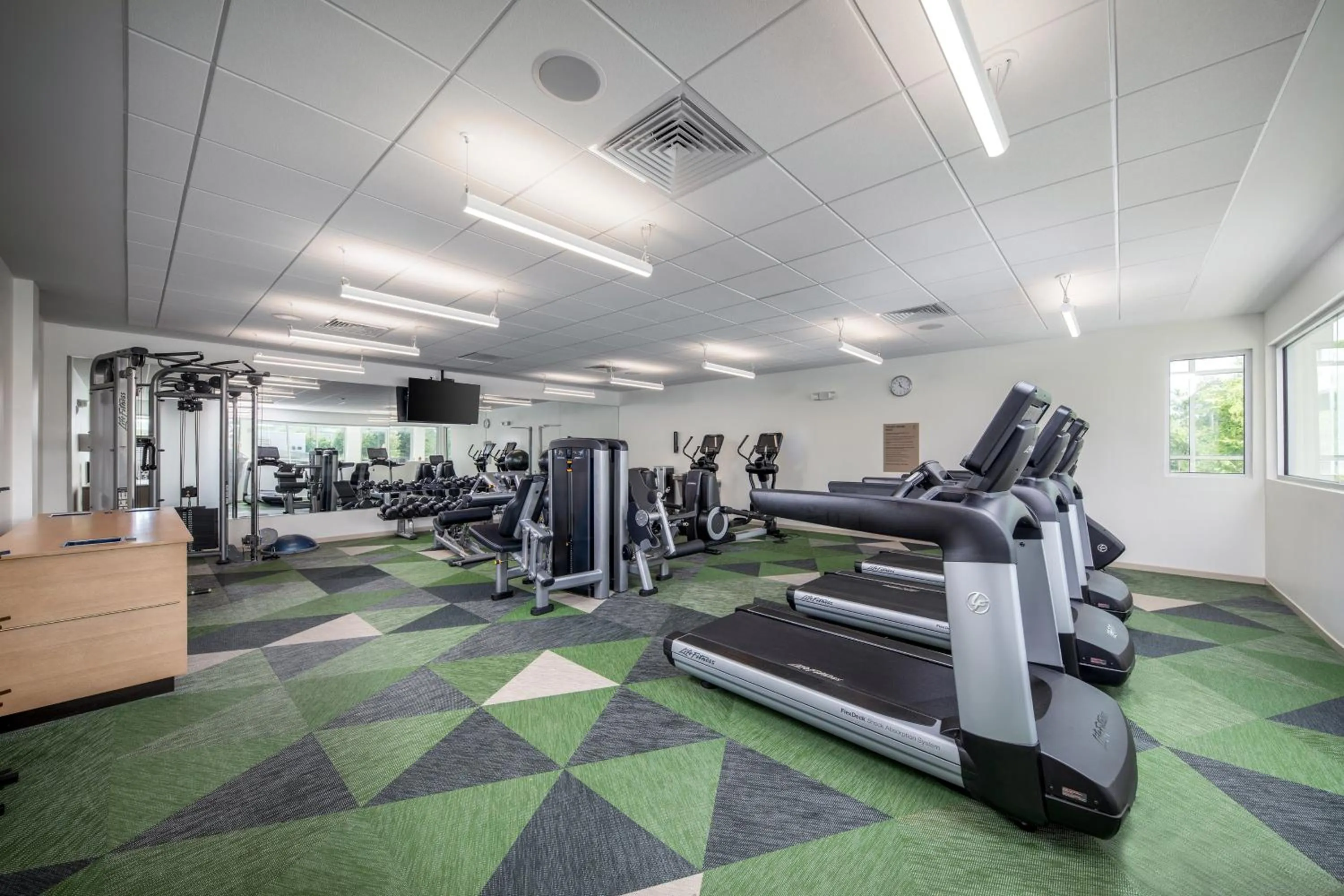 Fitness centre/facilities in Element Bentonville