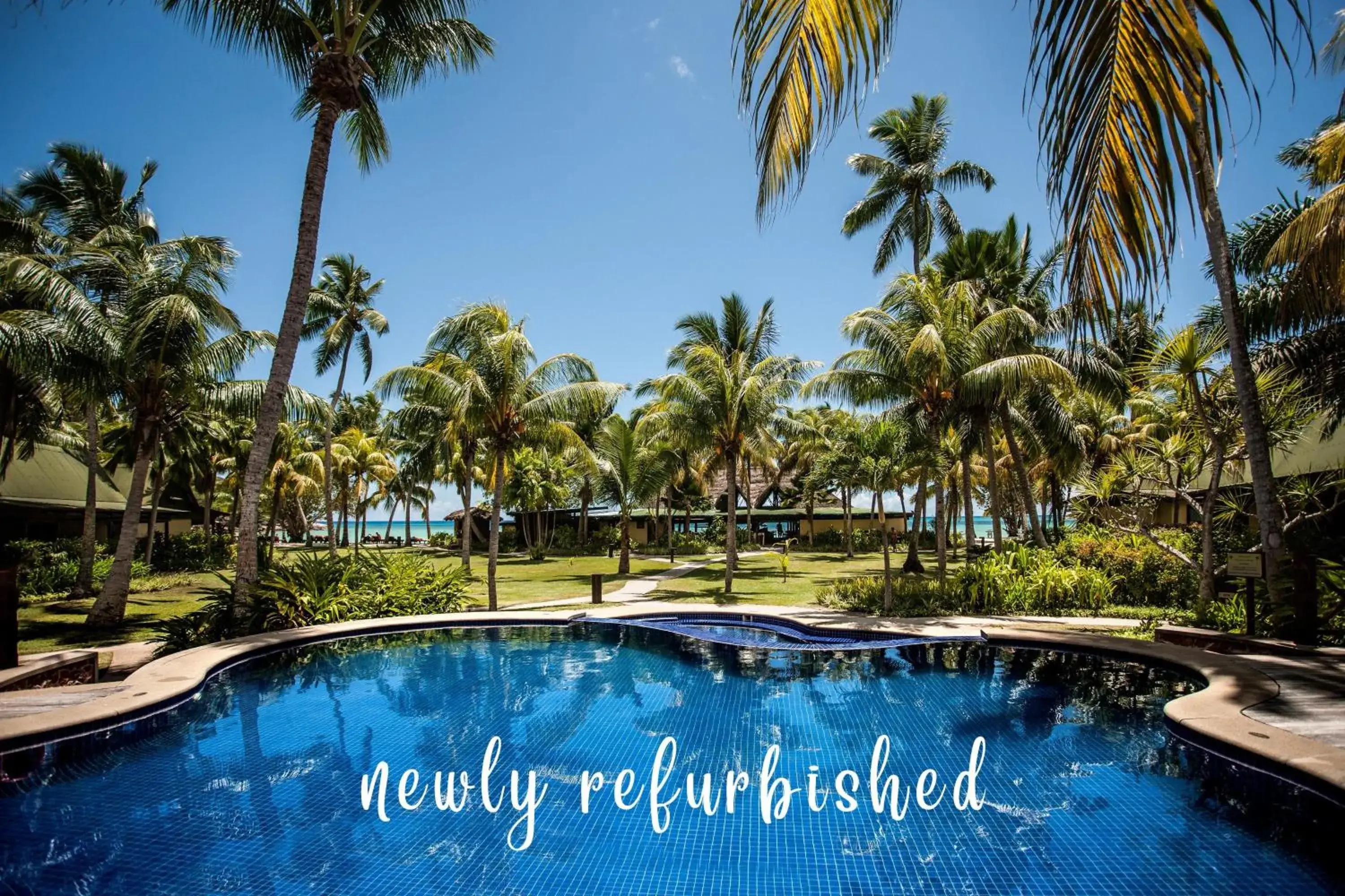 Pool view in Paradise Sun Hotel Seychelles Pool view in Paradise Sun Hotel Seychelles