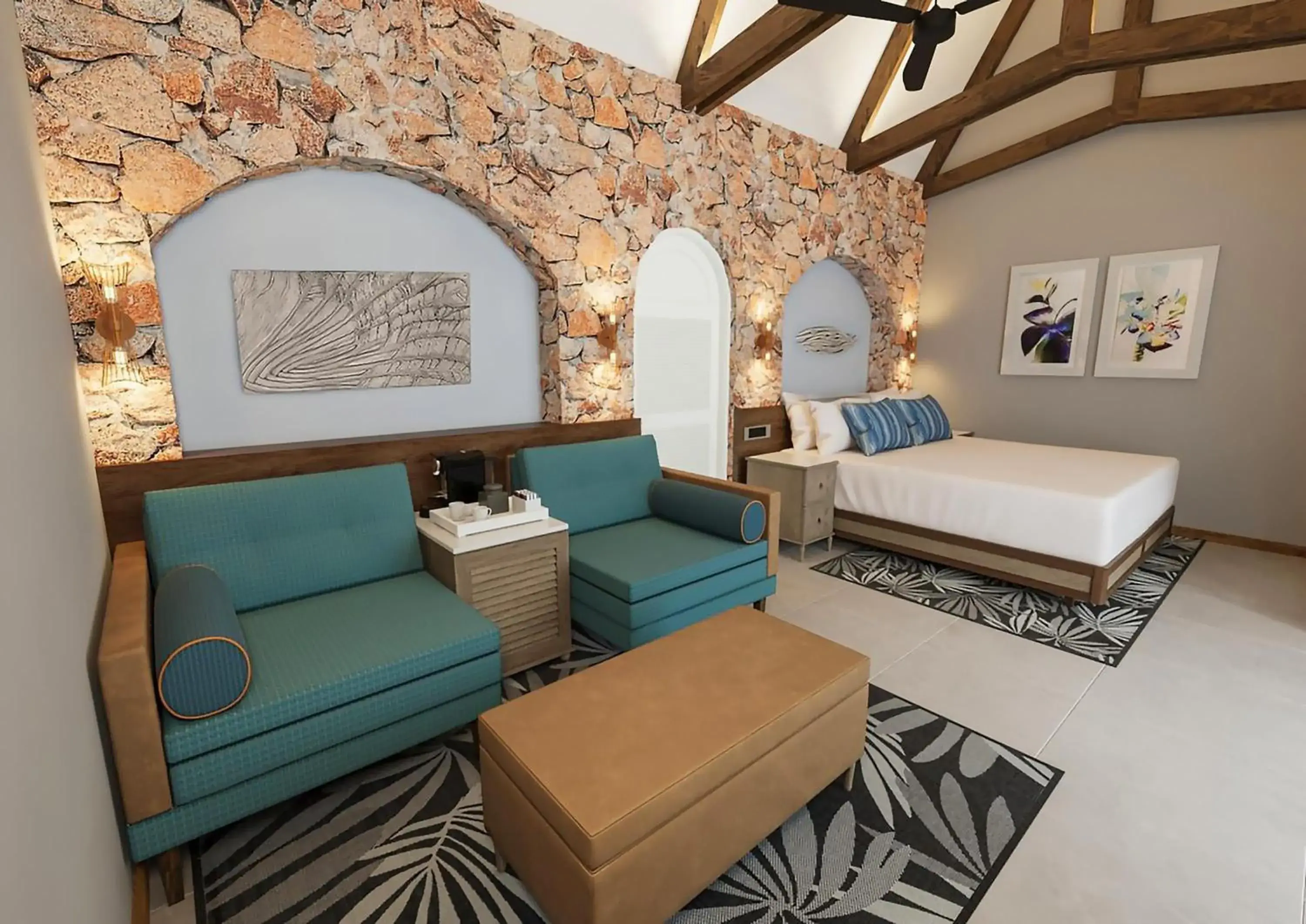 Bedroom, Bed in Paradise Sun Hotel Seychelles Bedroom, Bed in Paradise Sun Hotel Seychelles