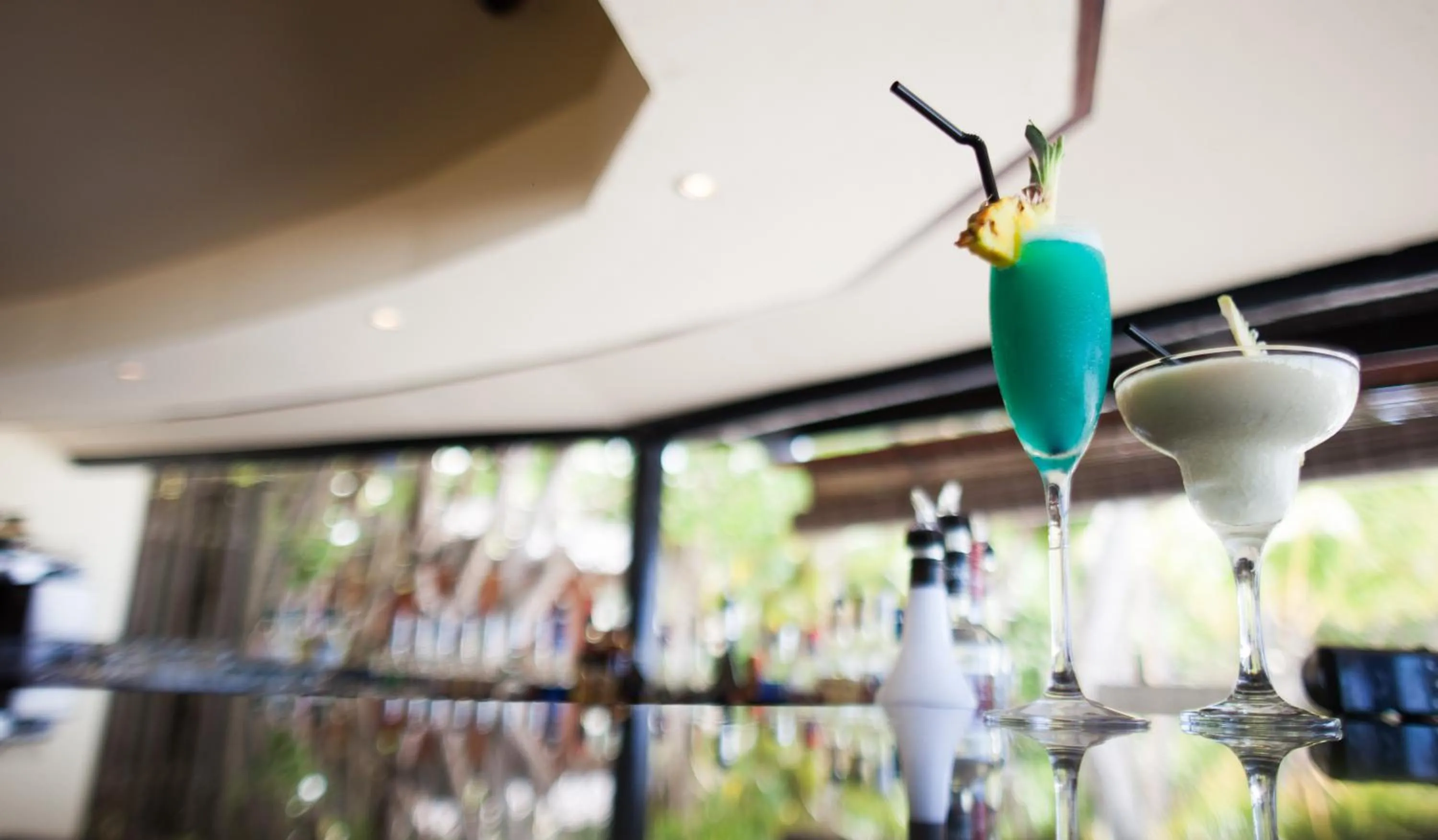 Drinks in Paradise Sun Hotel Seychelles