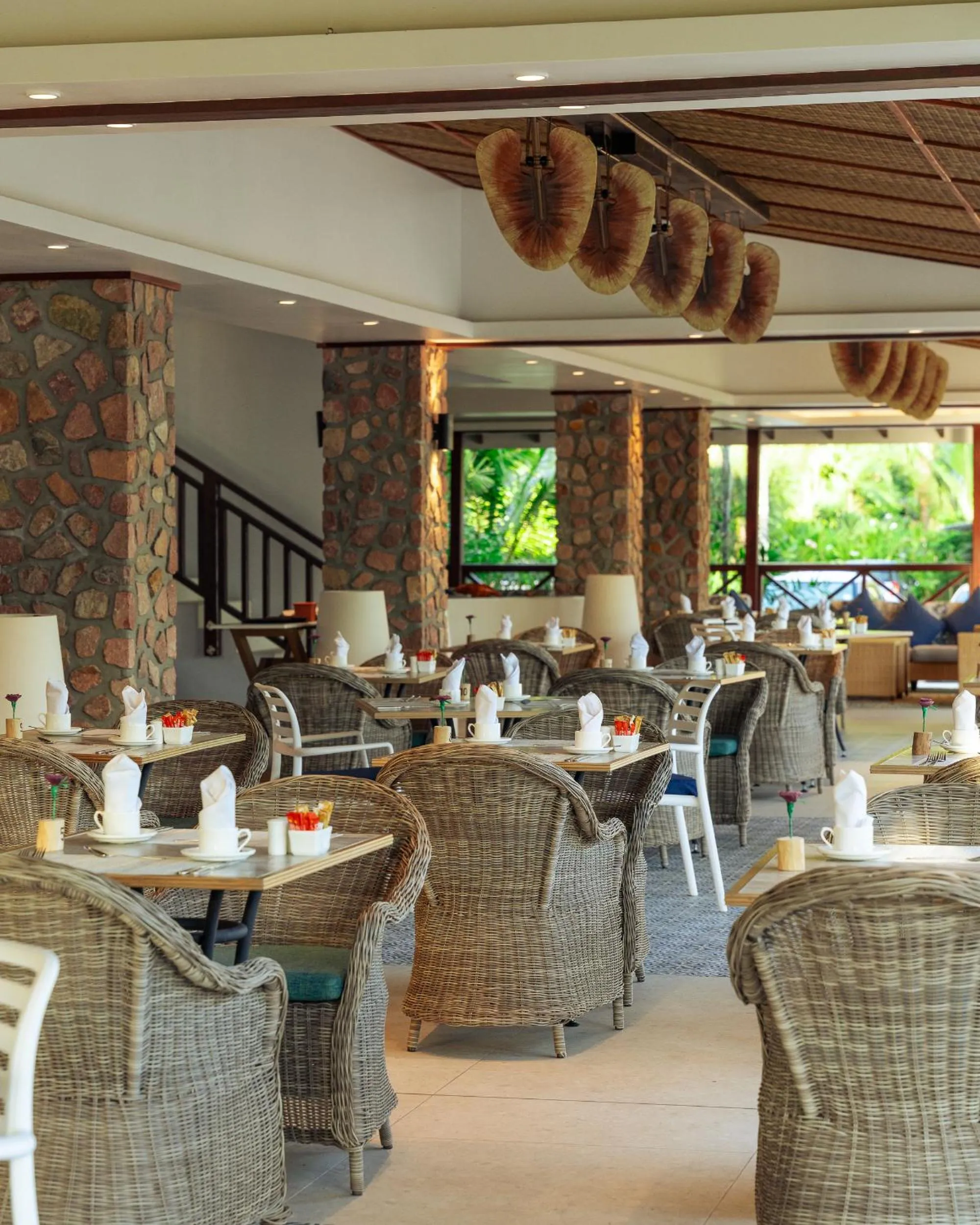 Breakfast in Paradise Sun Hotel Seychelles