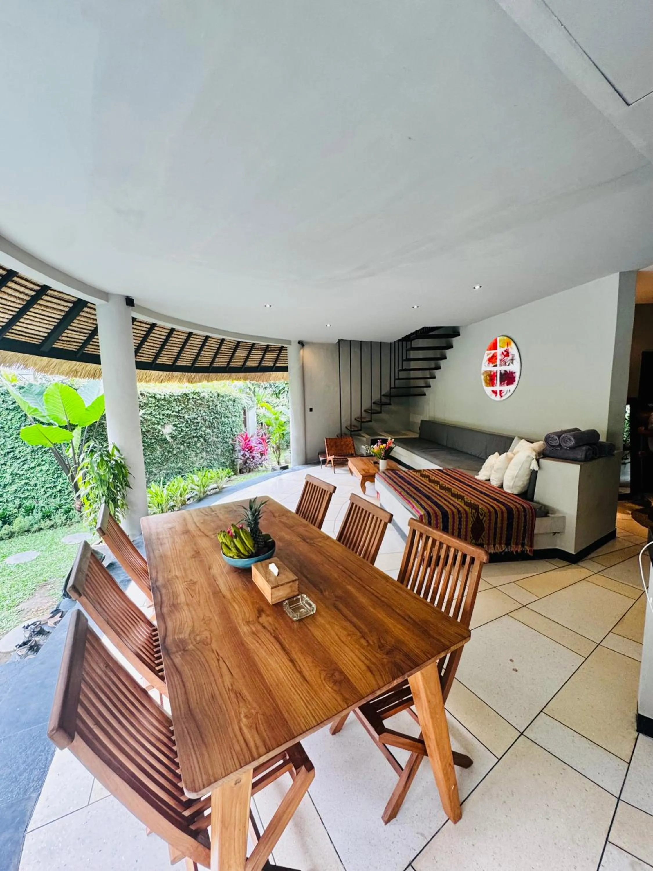Dining area in SuB Villas Bali