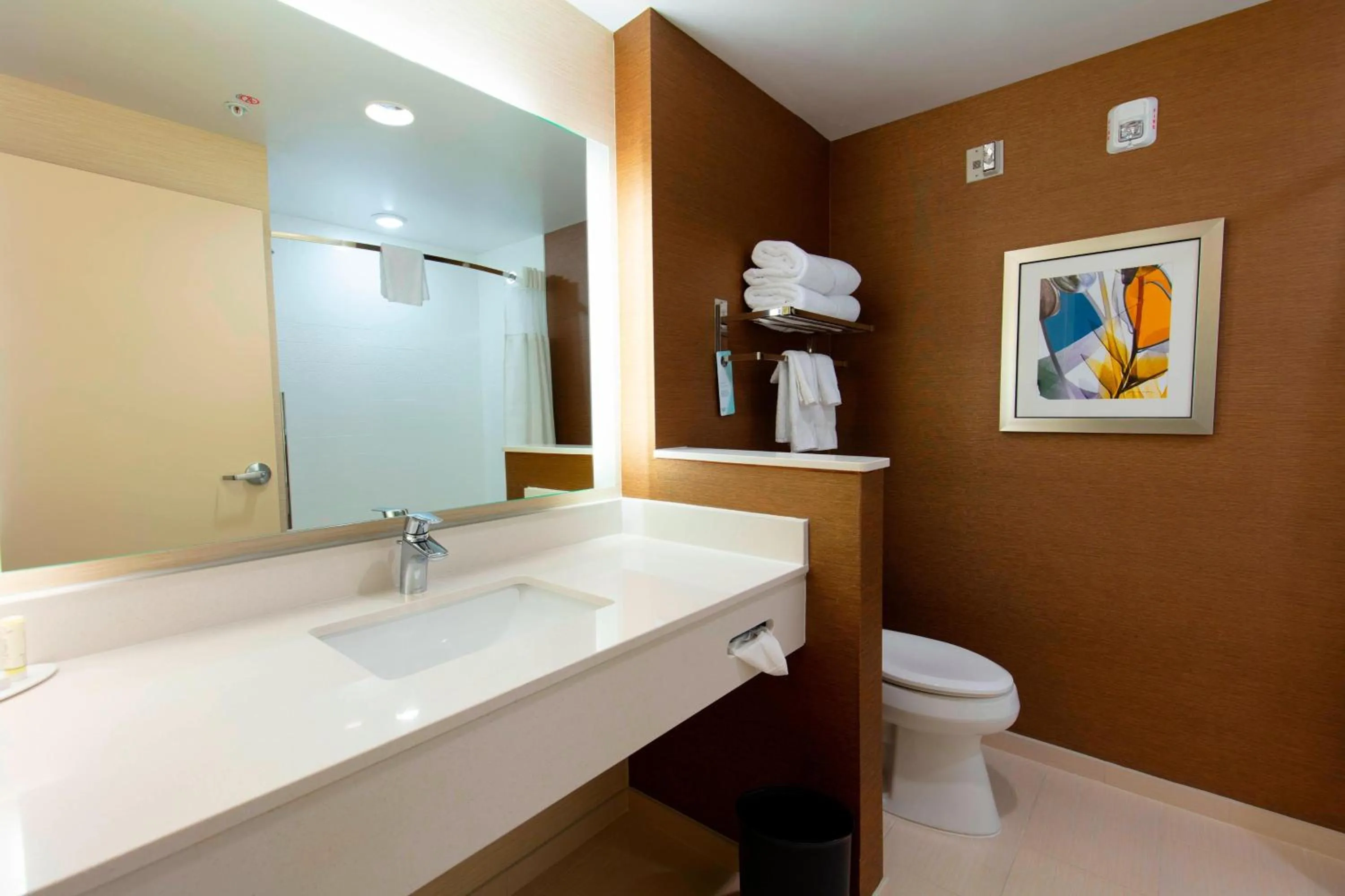 Bathroom in Fairfield Inn & Suites by Marriott Atlanta Woodstock