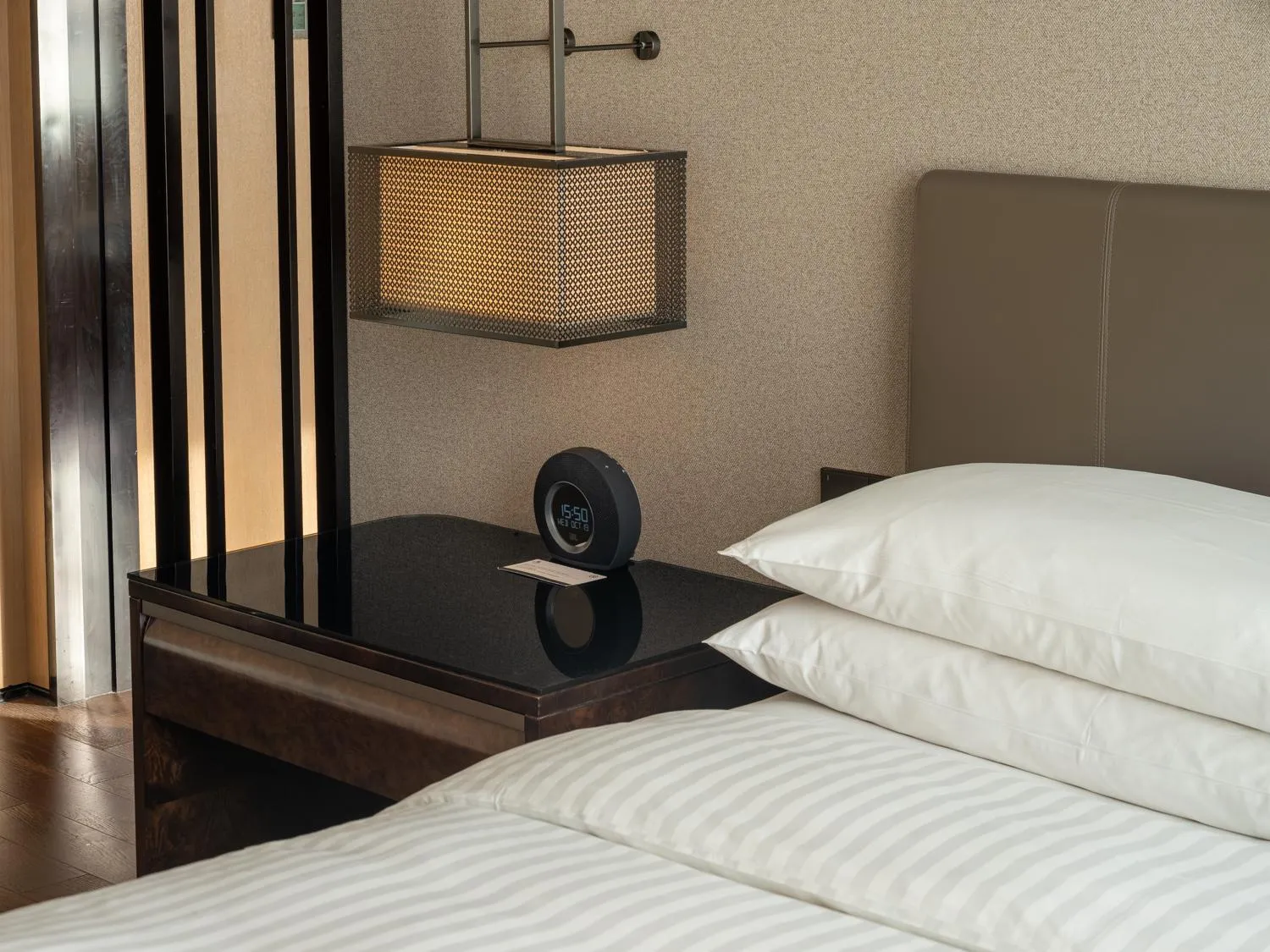 Bed in Marriott Nanjing South Hotel