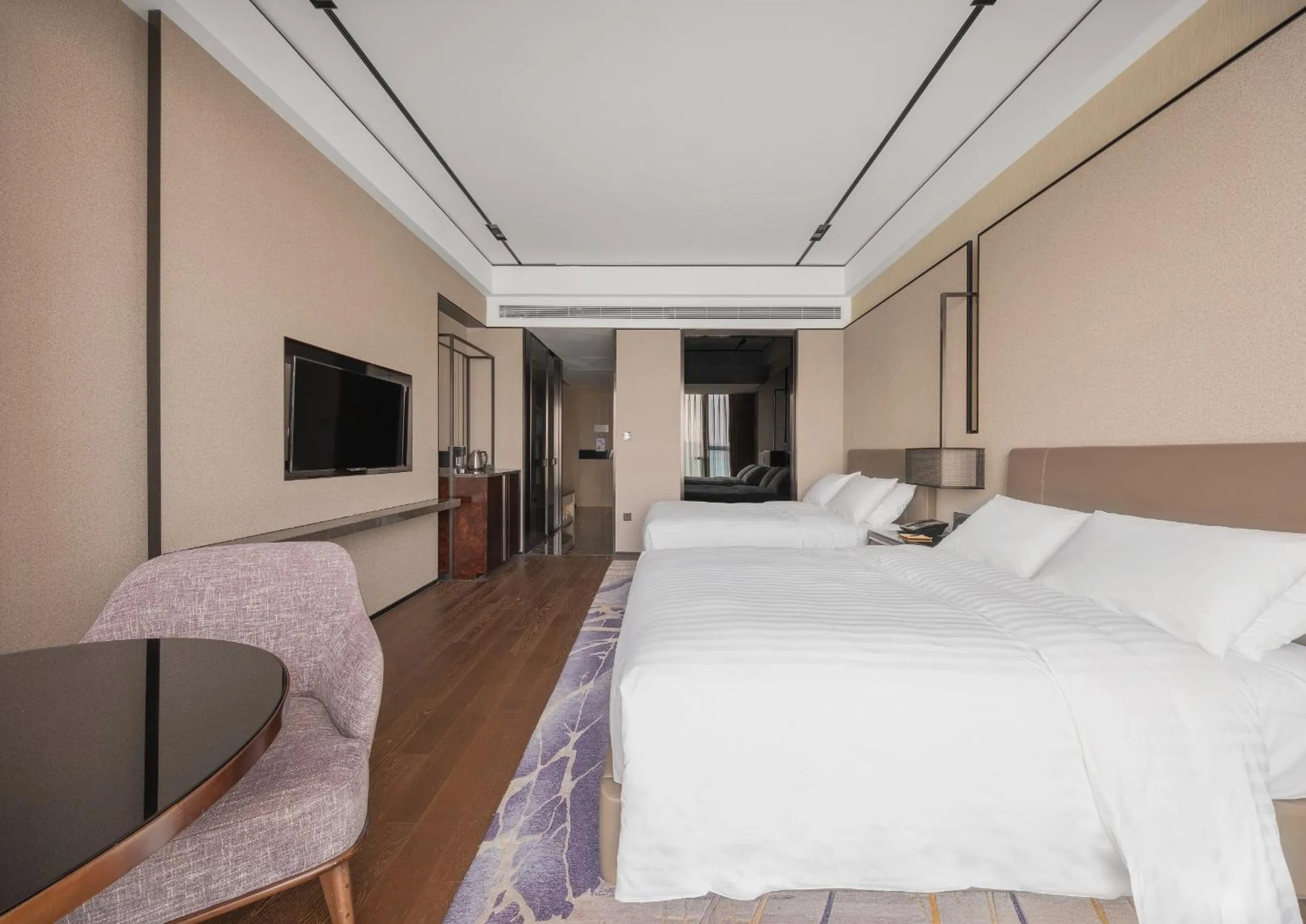 Bedroom, Bed in Marriott Nanjing South Hotel