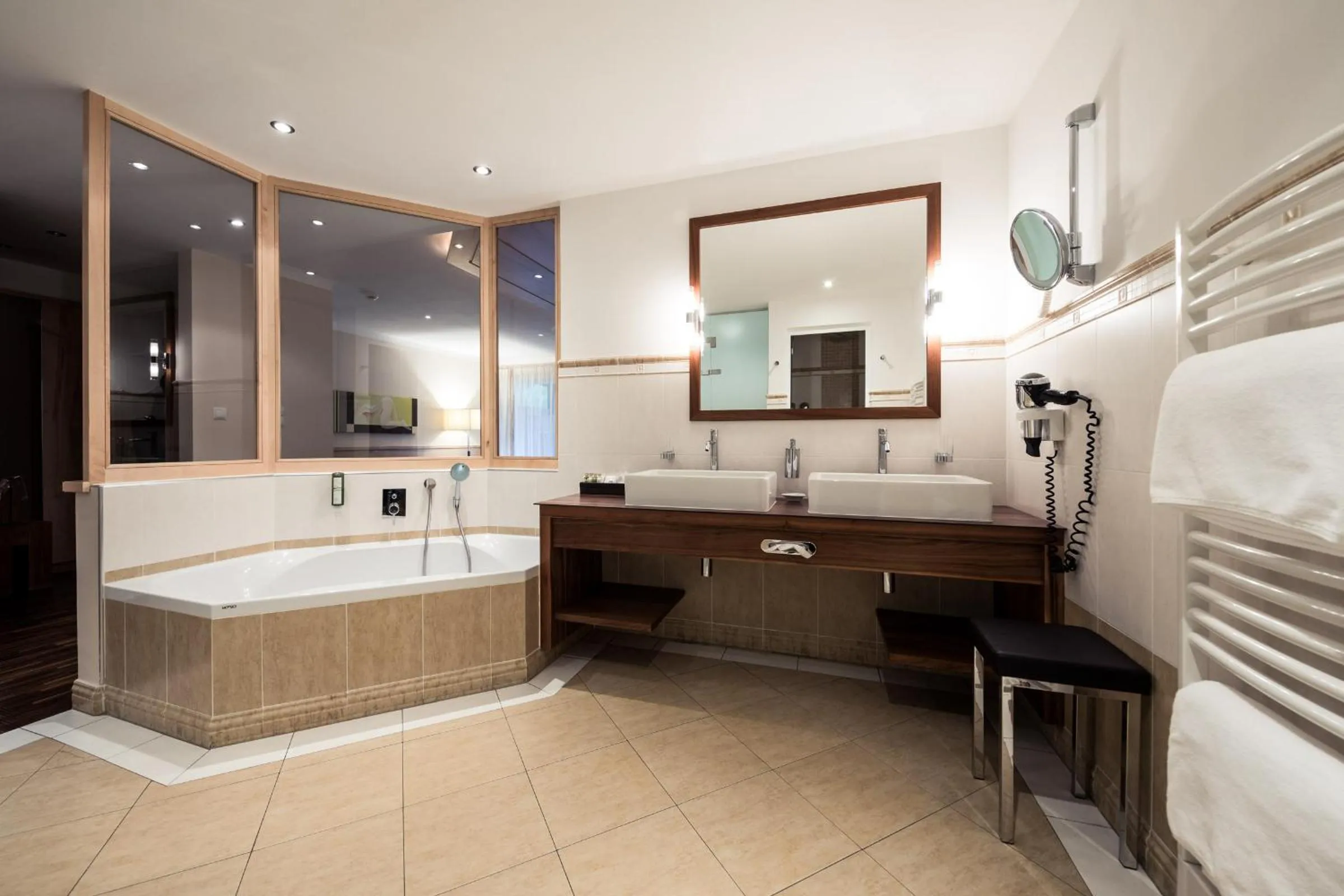 Bathroom in Quellenhof Luxury Resort Passeier