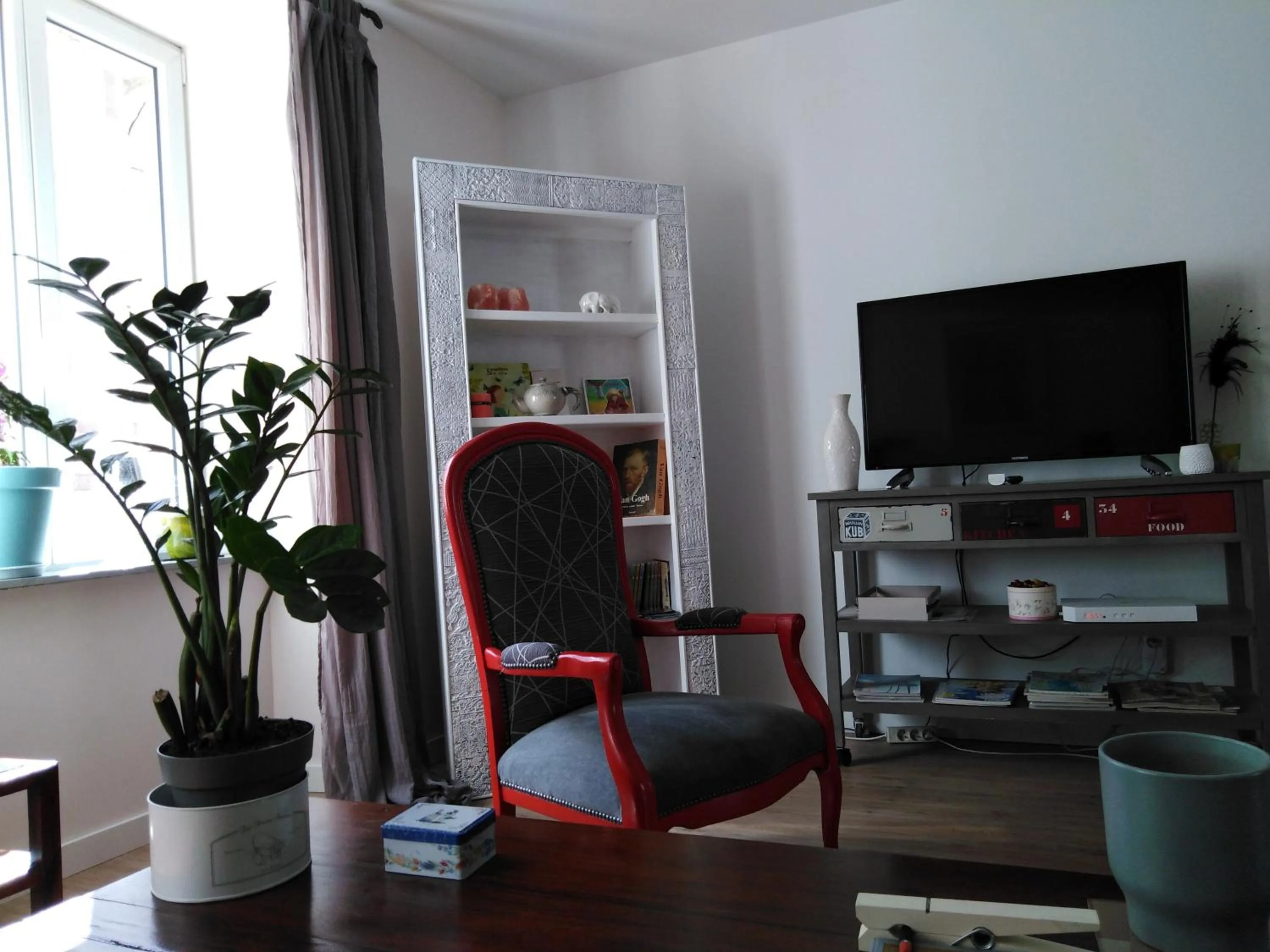 Seating area in Les Chambres Hautes d'Anastasia