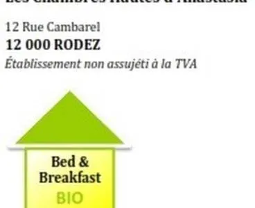 Property logo or sign in Les Chambres Hautes d'Anastasia