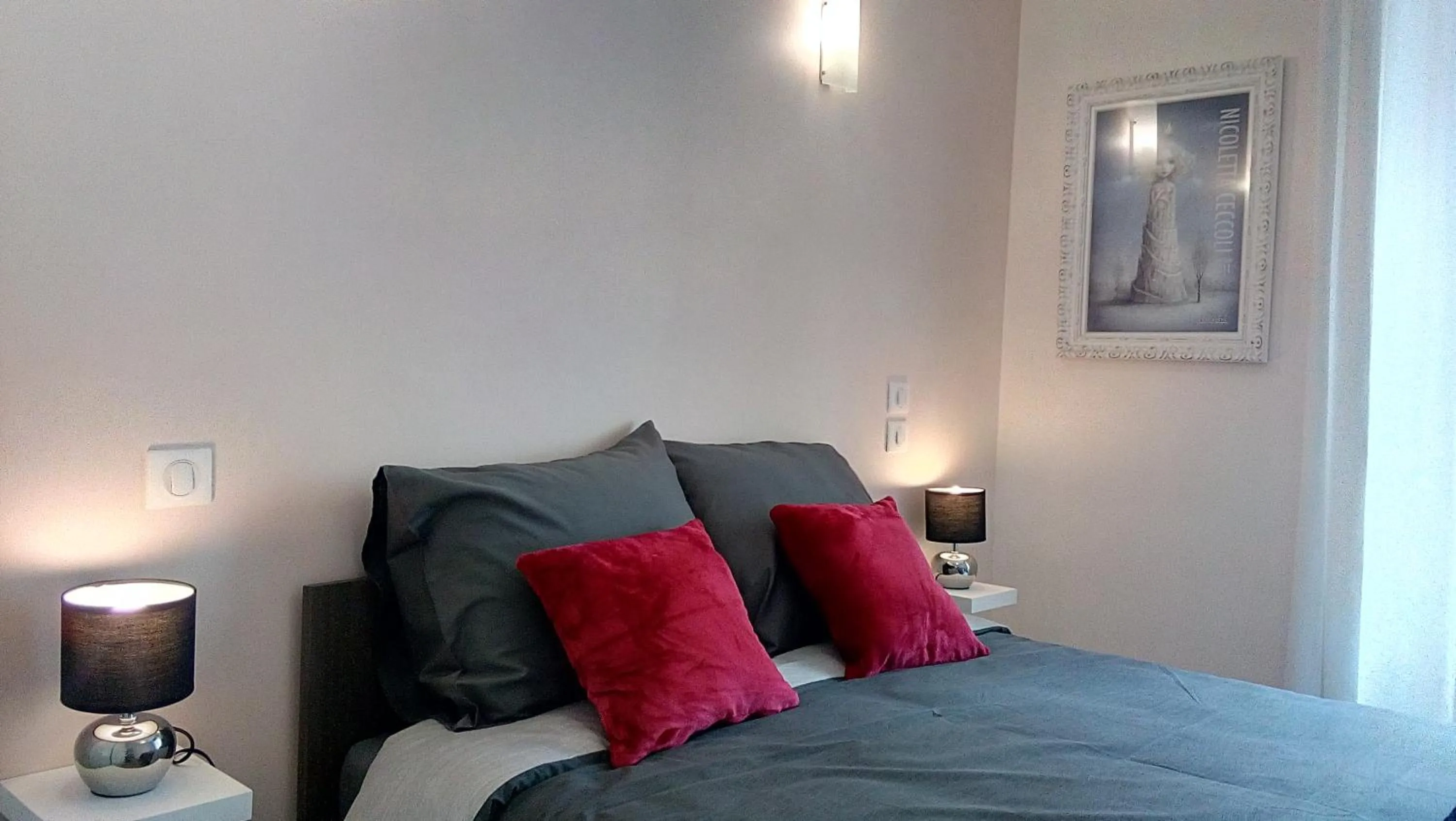 Bed in Les Chambres Hautes d'Anastasia