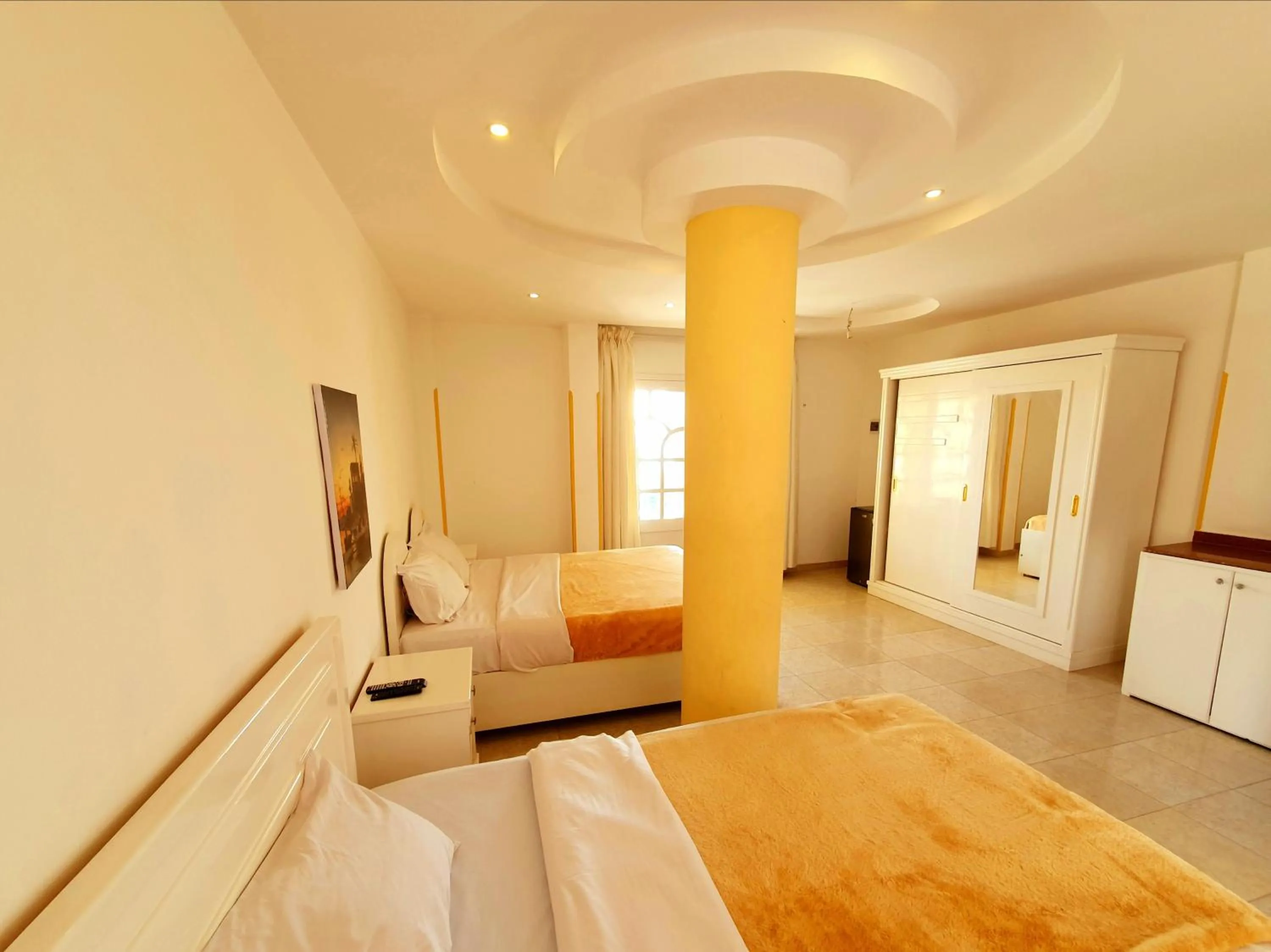 Bed in Spring Hotel Luxor