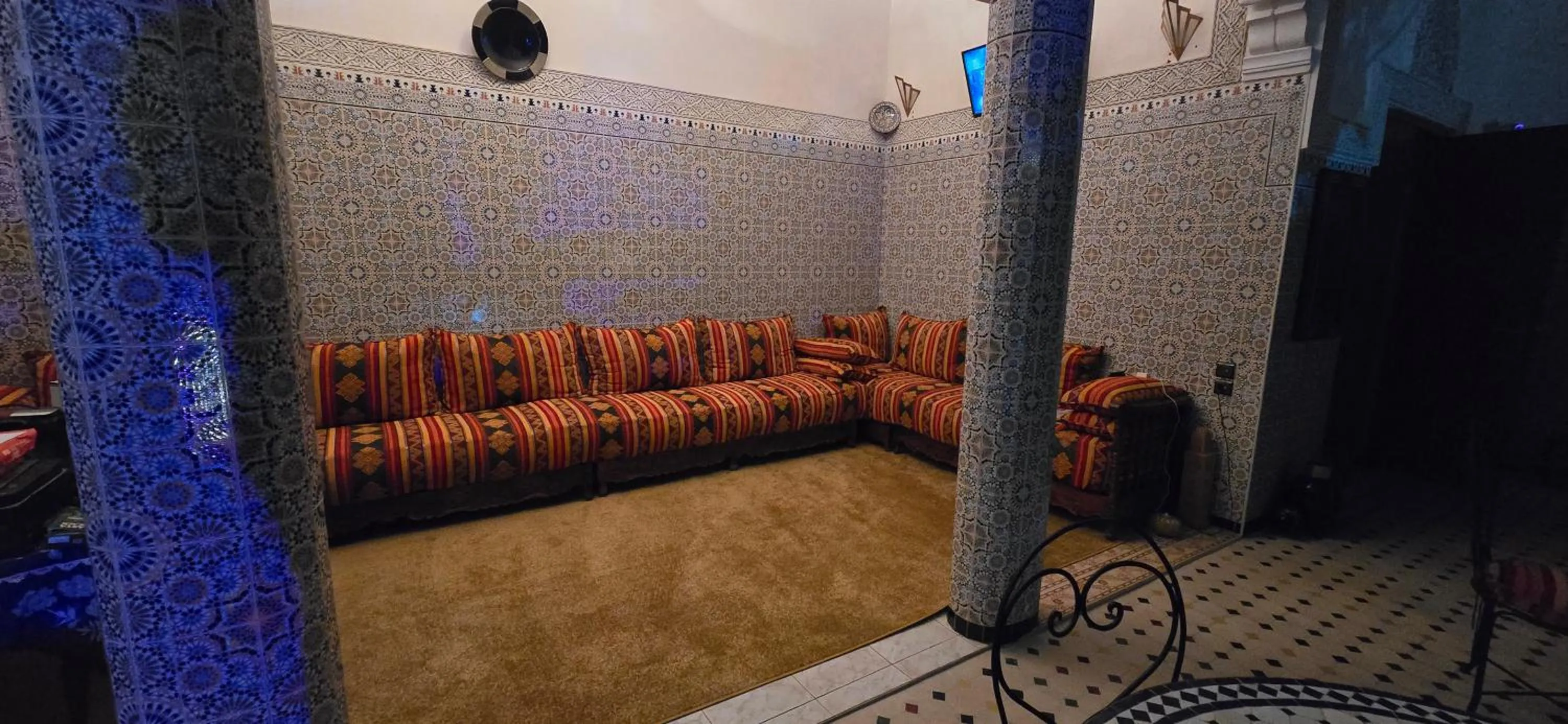 Living room in Riad Raffaa
