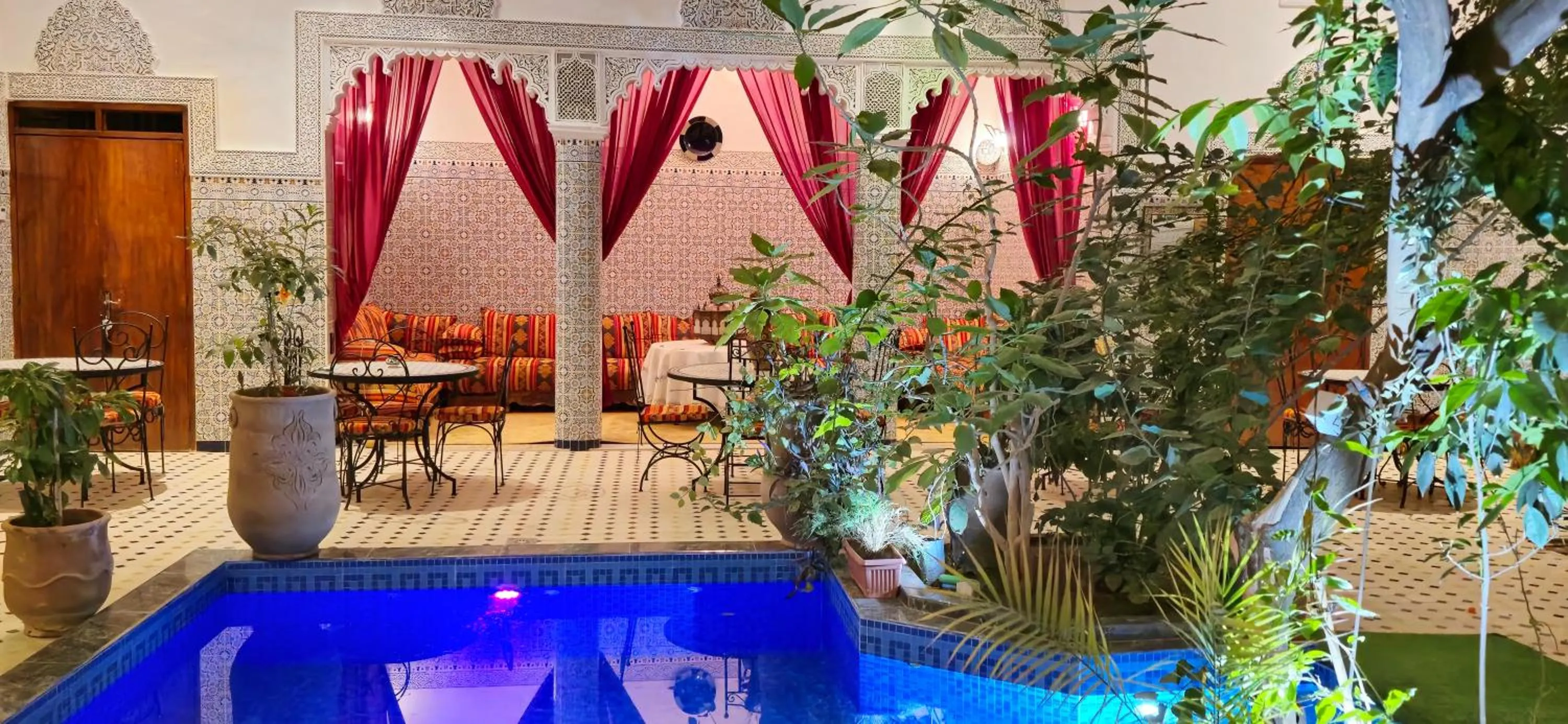 Patio in Riad Raffaa