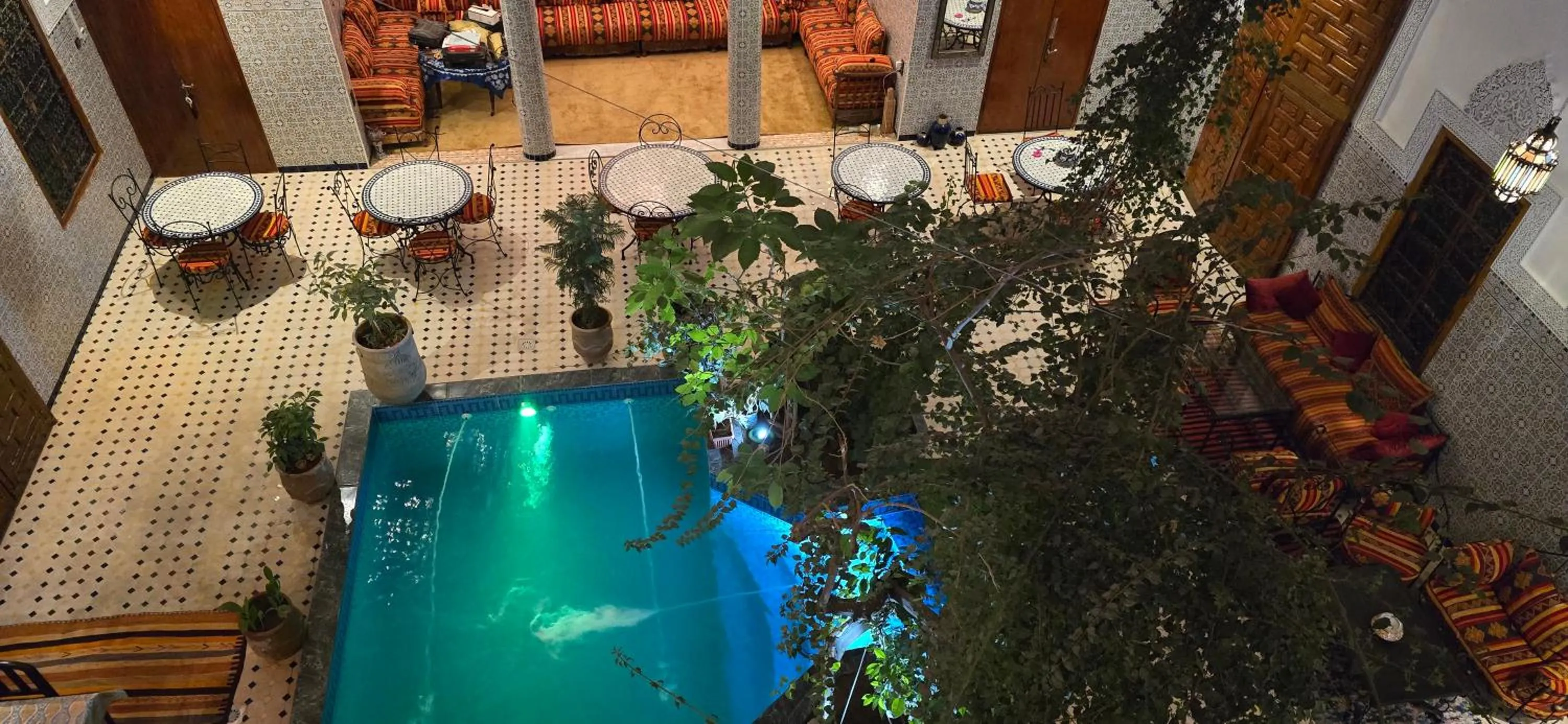 Patio in Riad Raffaa
