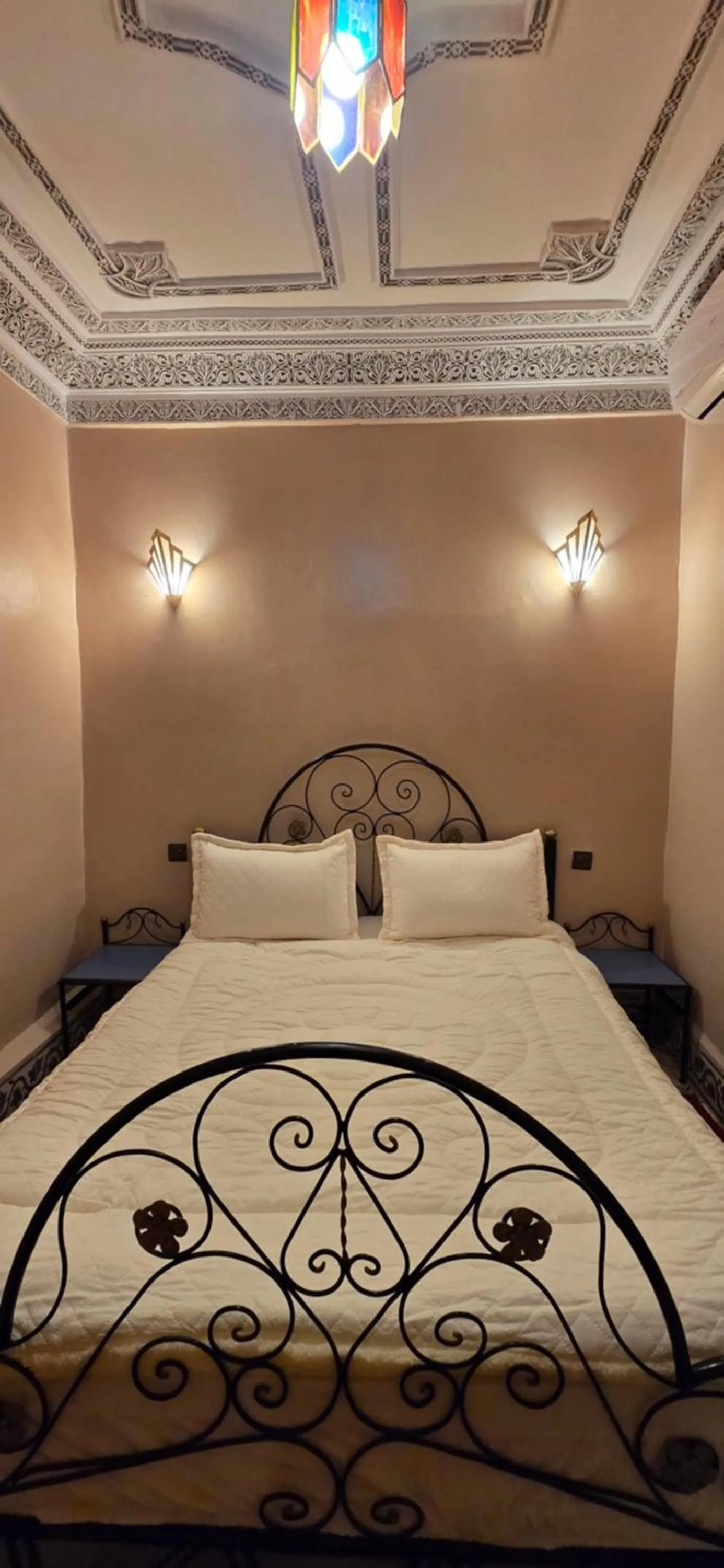 Bed in Riad Raffaa