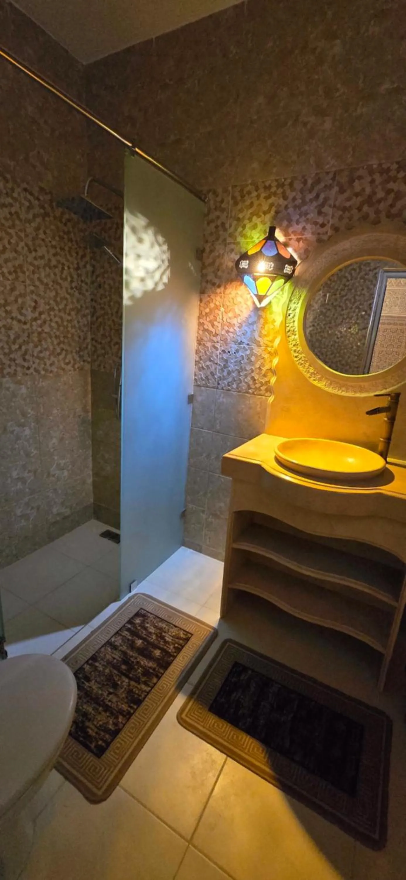 Bathroom, Bed in Riad Raffaa
