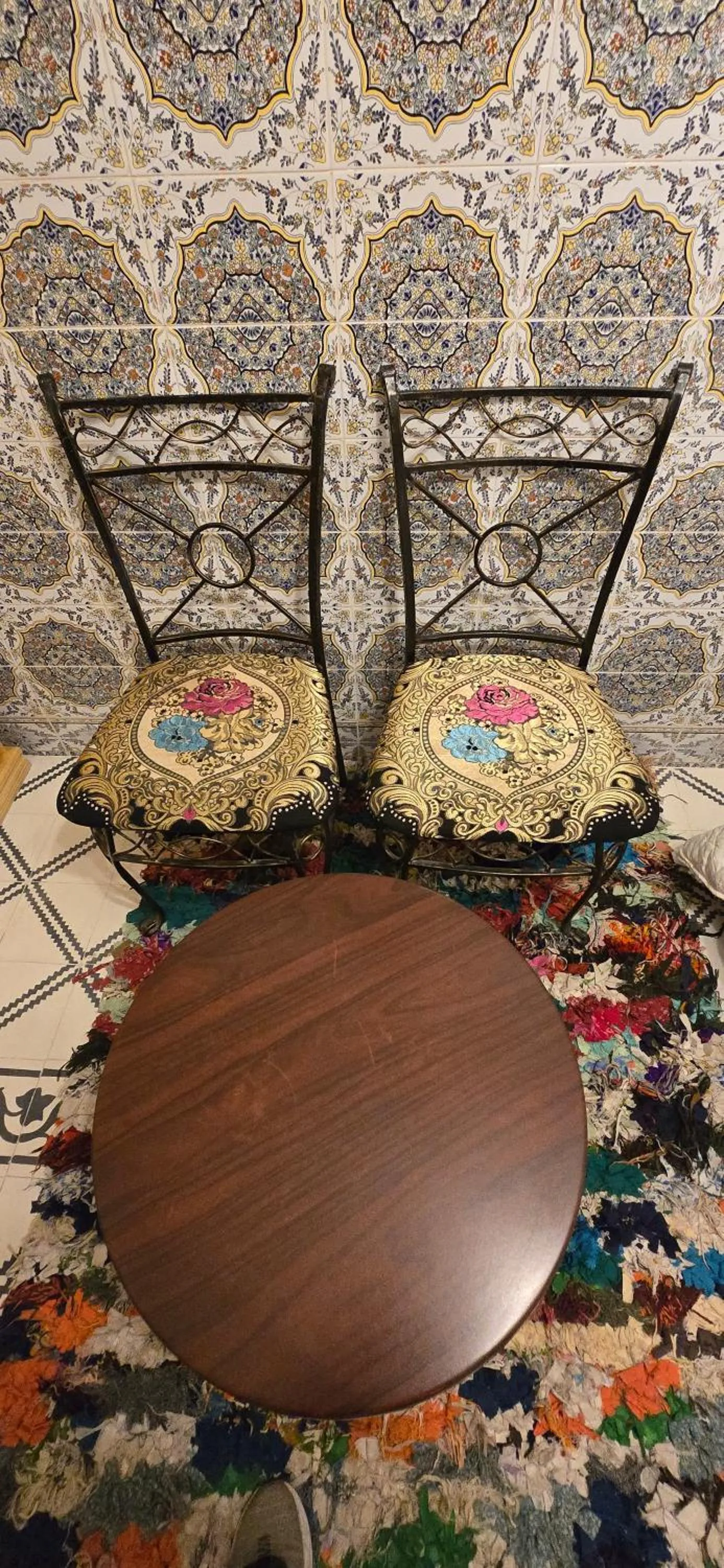 Dining area in Riad Raffaa