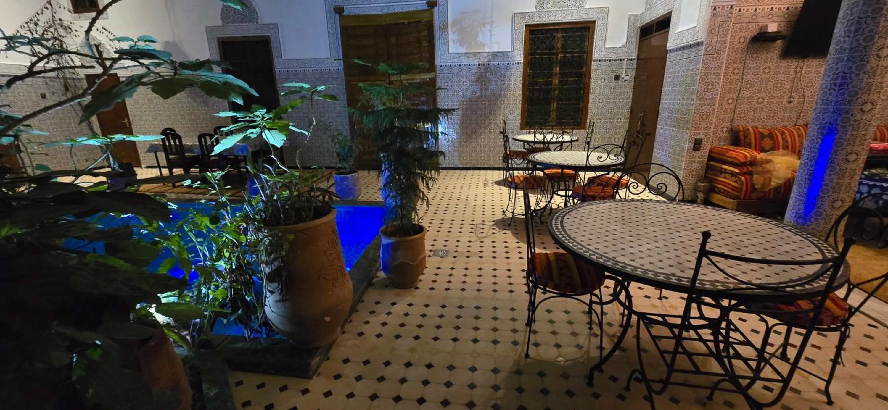 Patio in Riad Raffaa